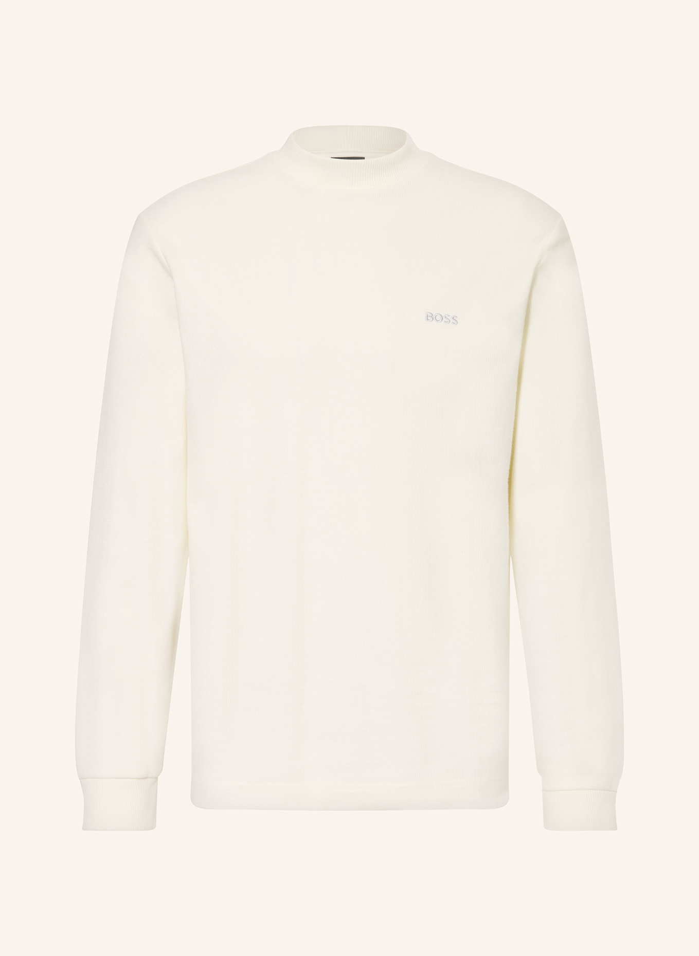 BOSS Pullover: WEISS