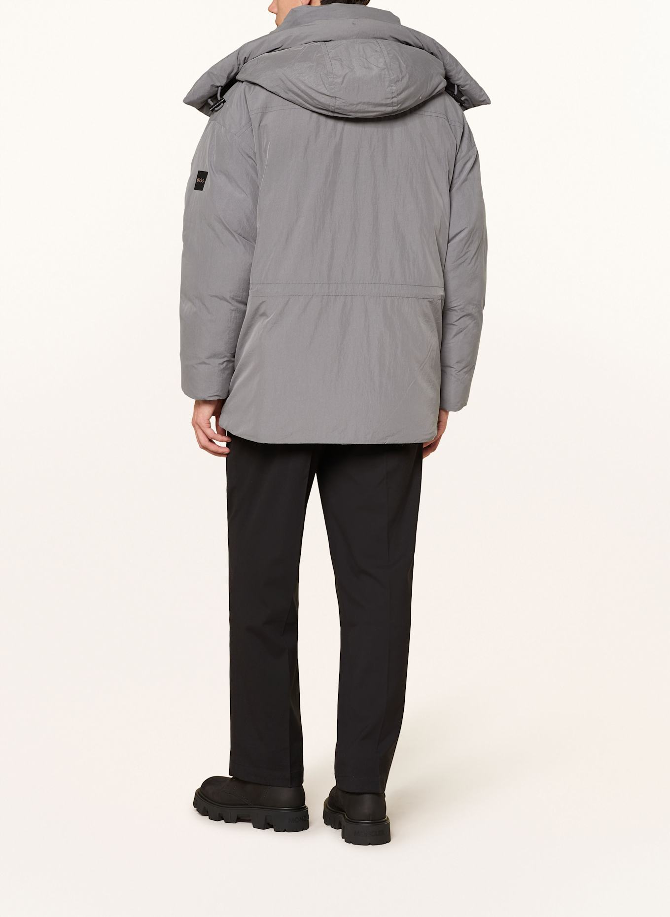 BOSS Parka ONIER: GRAU