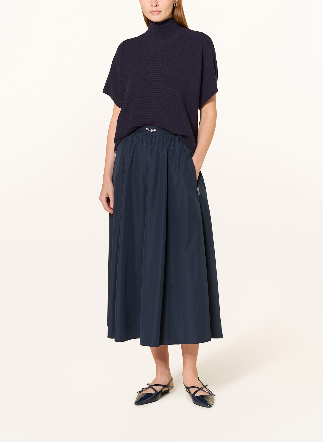 Miss Lagotte Strickshirt: DUNKELBLAU