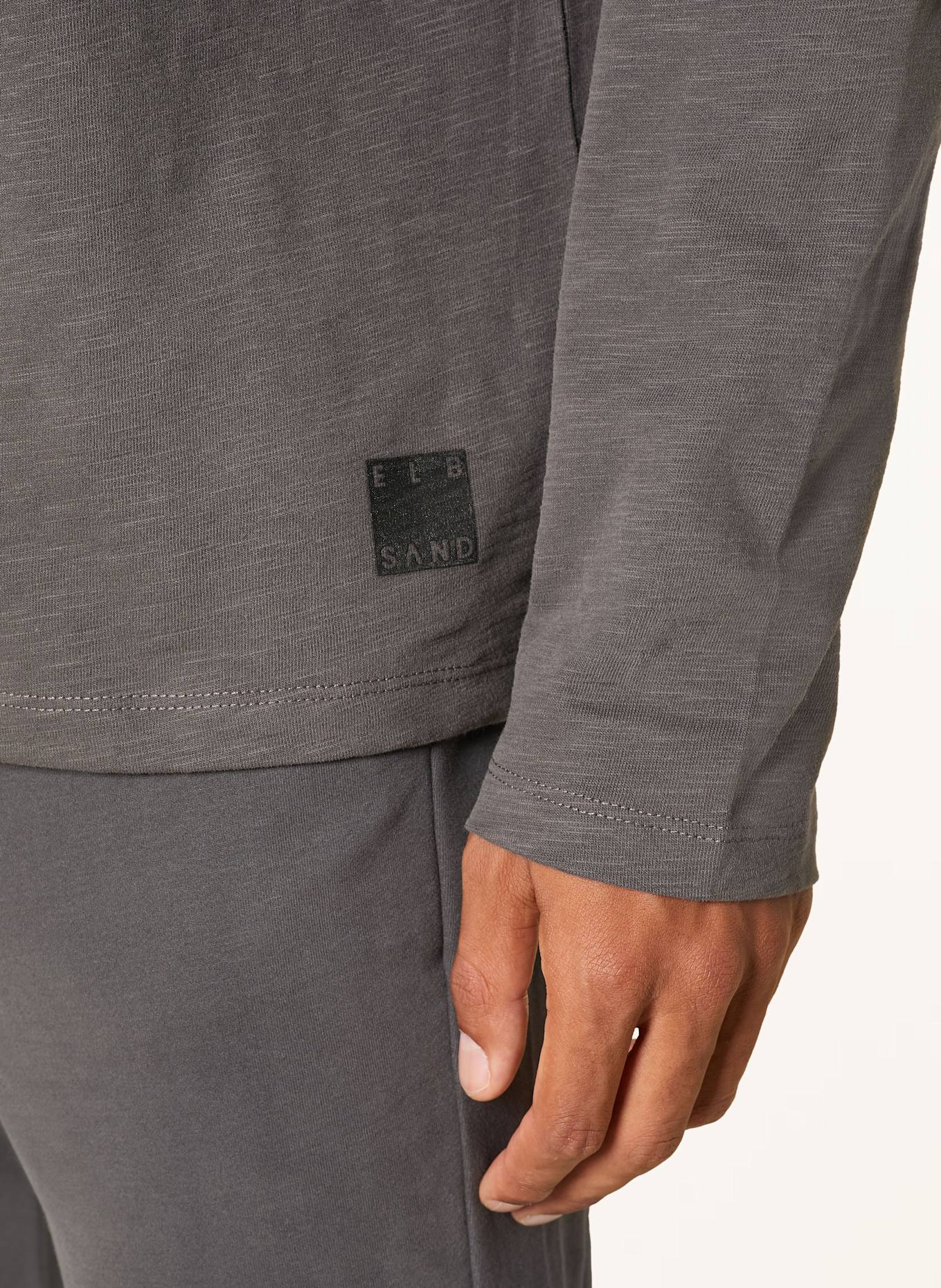 ELBSAND Longsleeve ALBIS: DUNKELGRAU