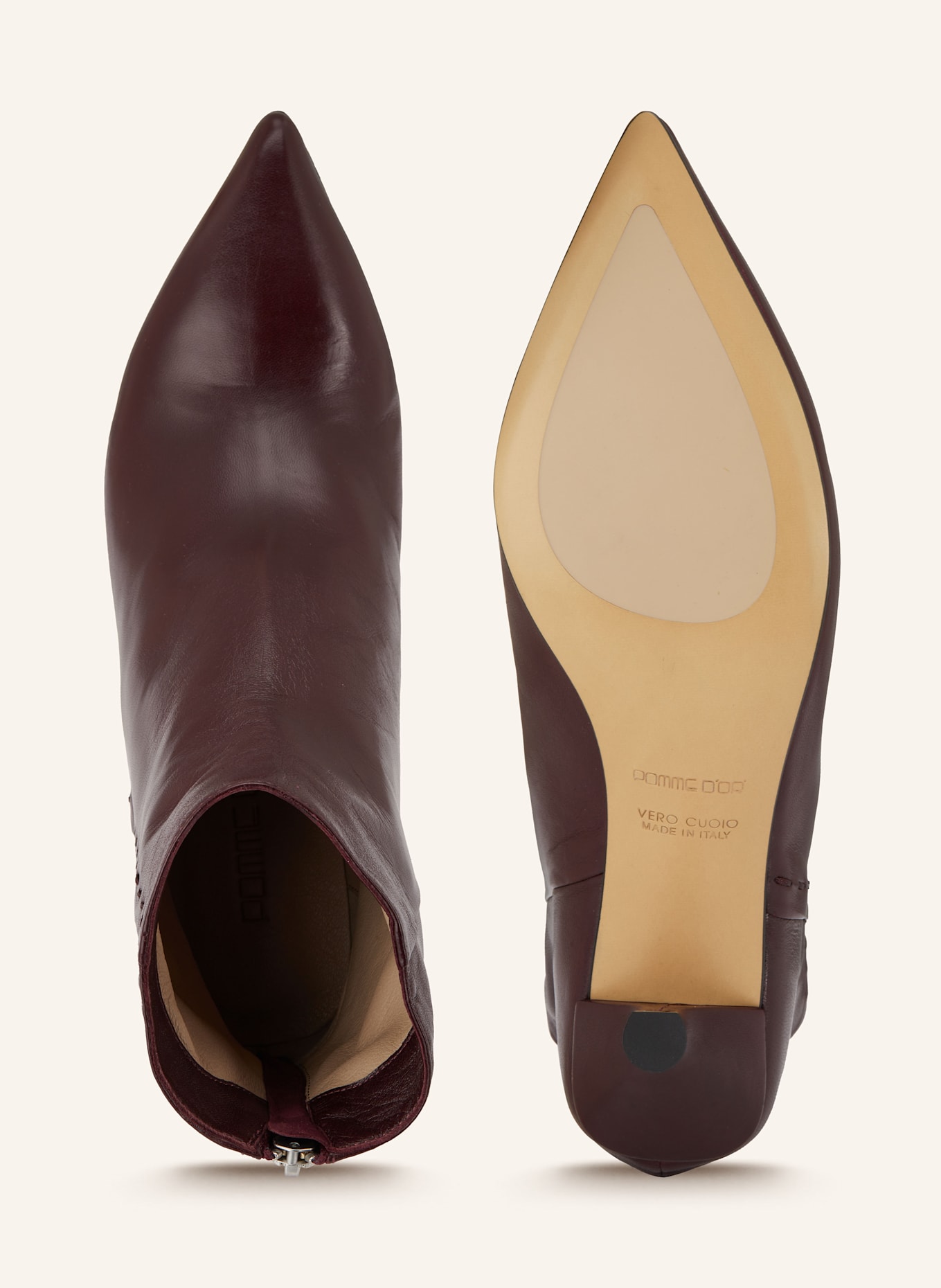 POMME D'OR Stiefelette HENRIETTE: DUNKELROT