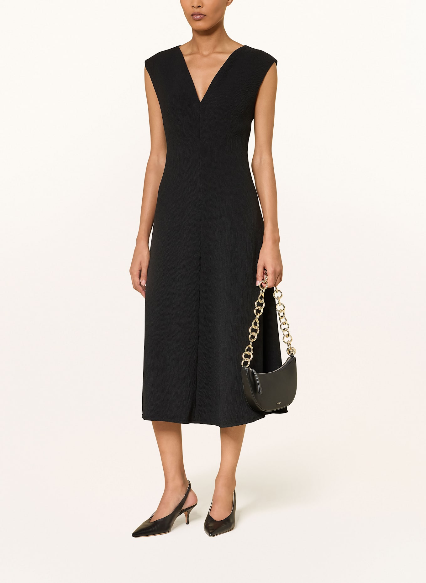 EMPORIO ARMANI Kleid: SCHWARZ