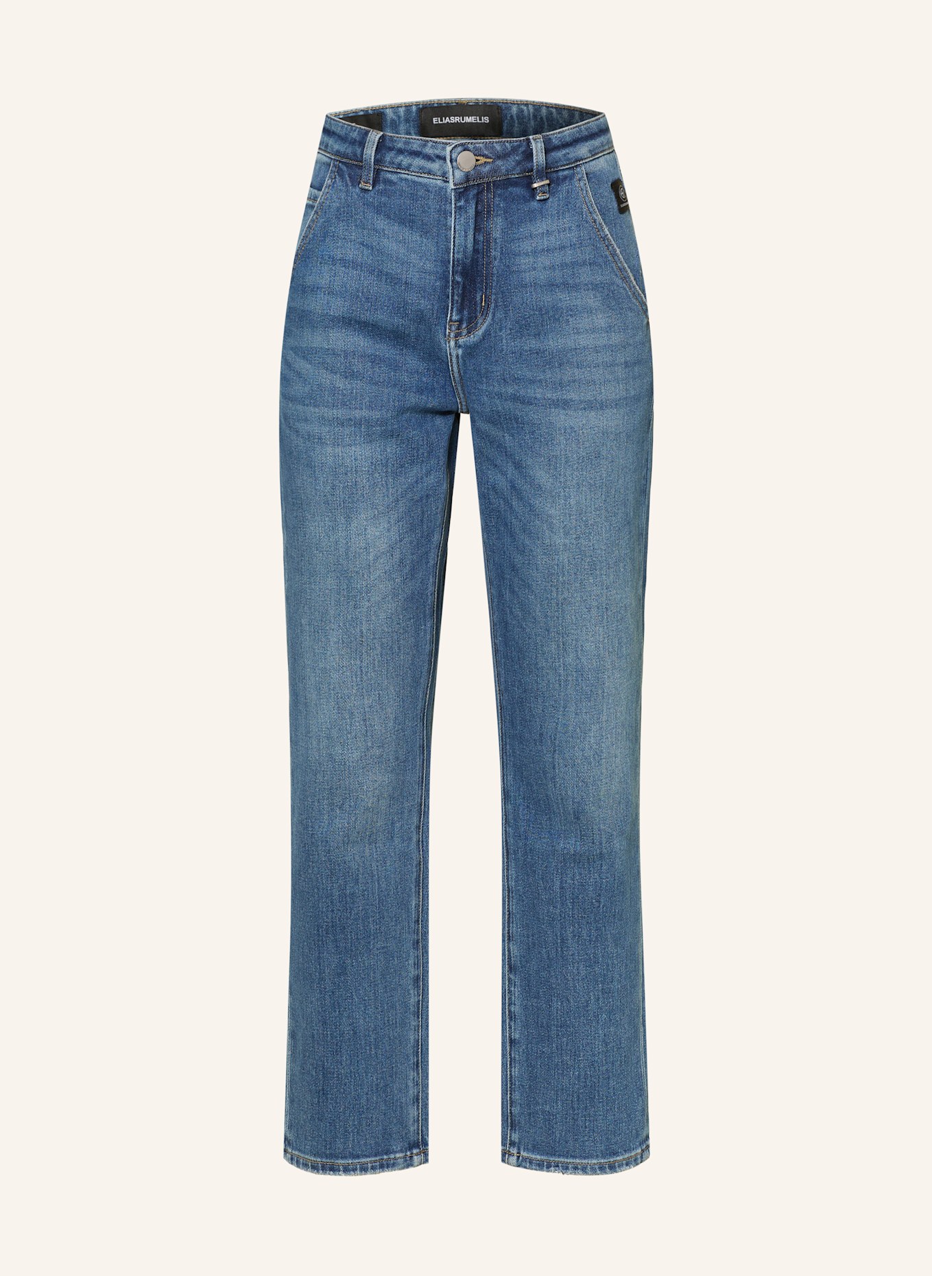 ELIAS RUMELIS Straight Jeans JACKY: BLAU