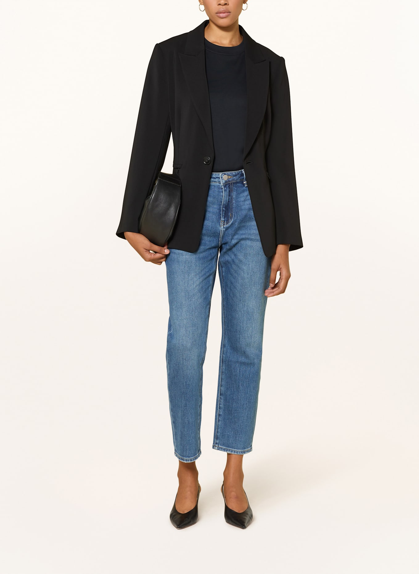 ELIAS RUMELIS Straight Jeans JACKY: BLAU