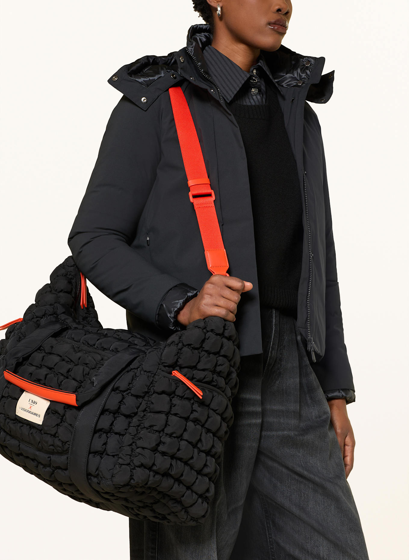 UNIO Reisetasche TRAVEL BAG BUBBLE: SCHWARZ