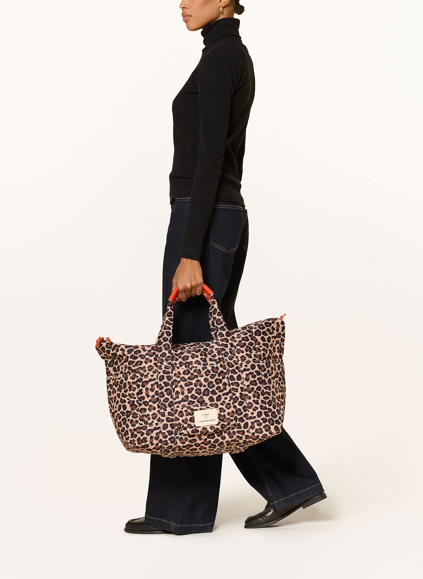 UNIO Reisetasche: BEIGE / BRAUN / SCHWARZ