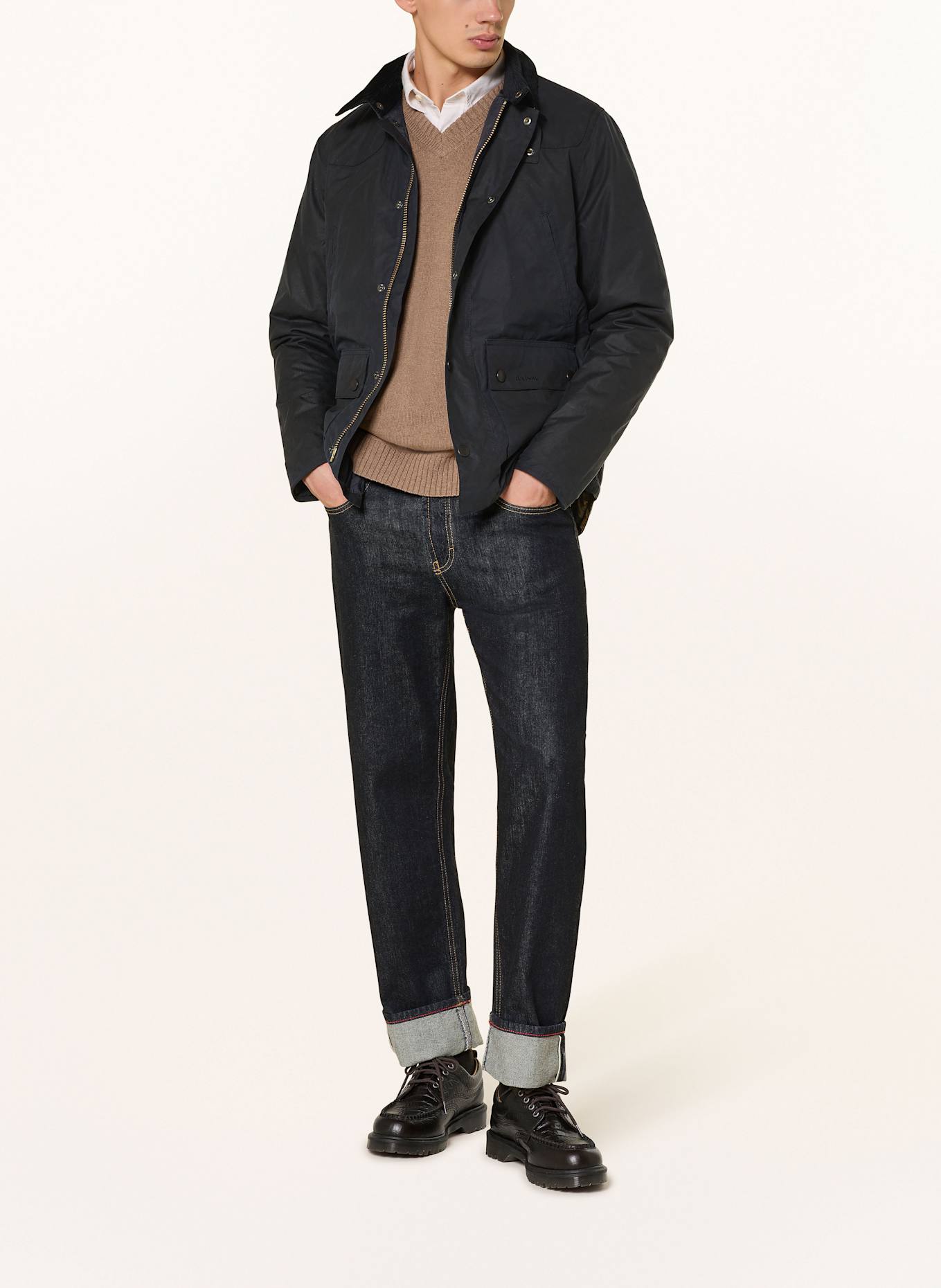 Barbour Fieldjacket REELIN: DUNKELBLAU