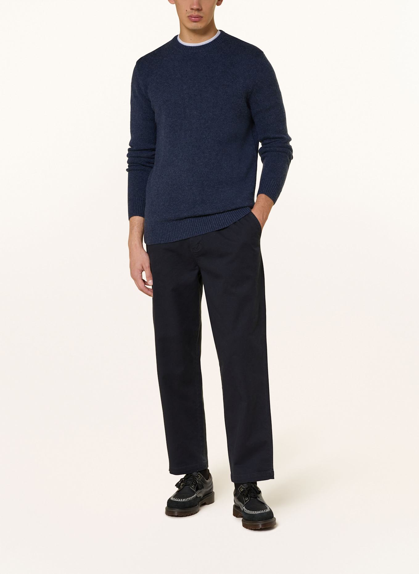 Barbour Pullover COVENT: DUNKELBLAU