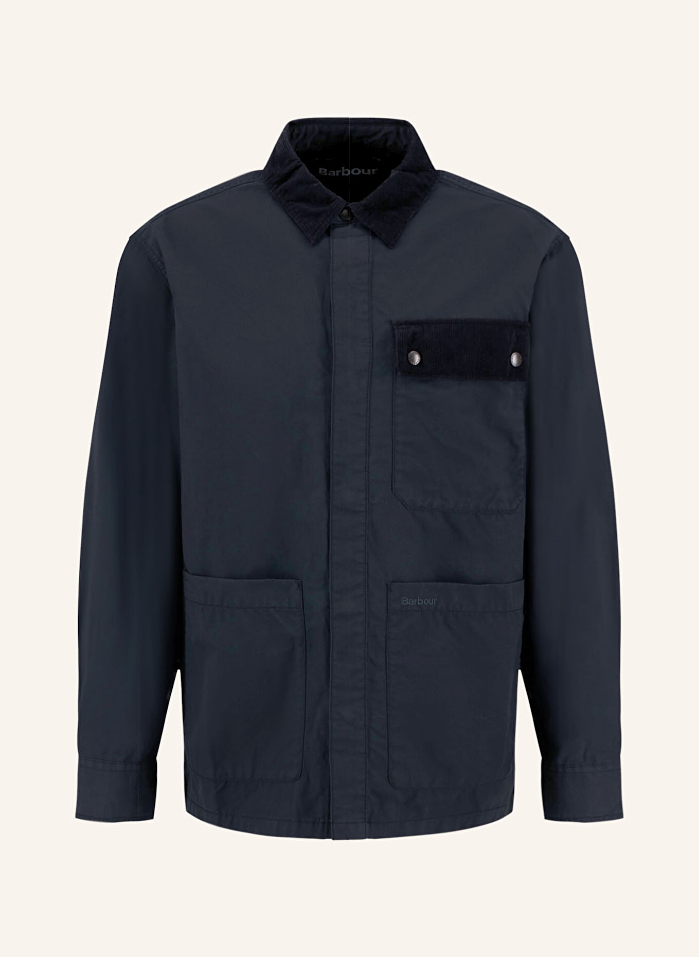 Barbour Overjacket SILVERBAY: SCHWARZ