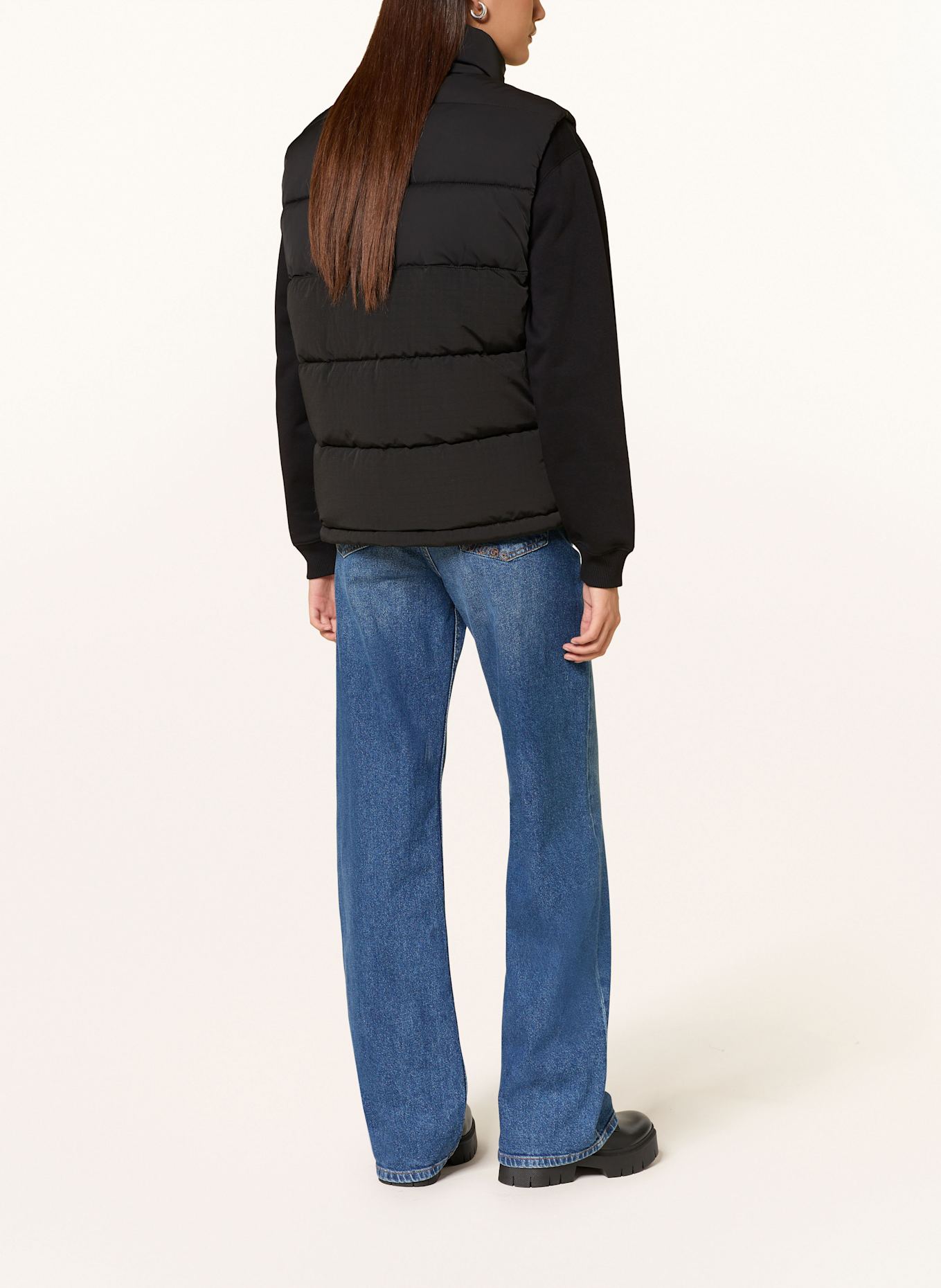 HUGO Steppweste BALTINO: SCHWARZ