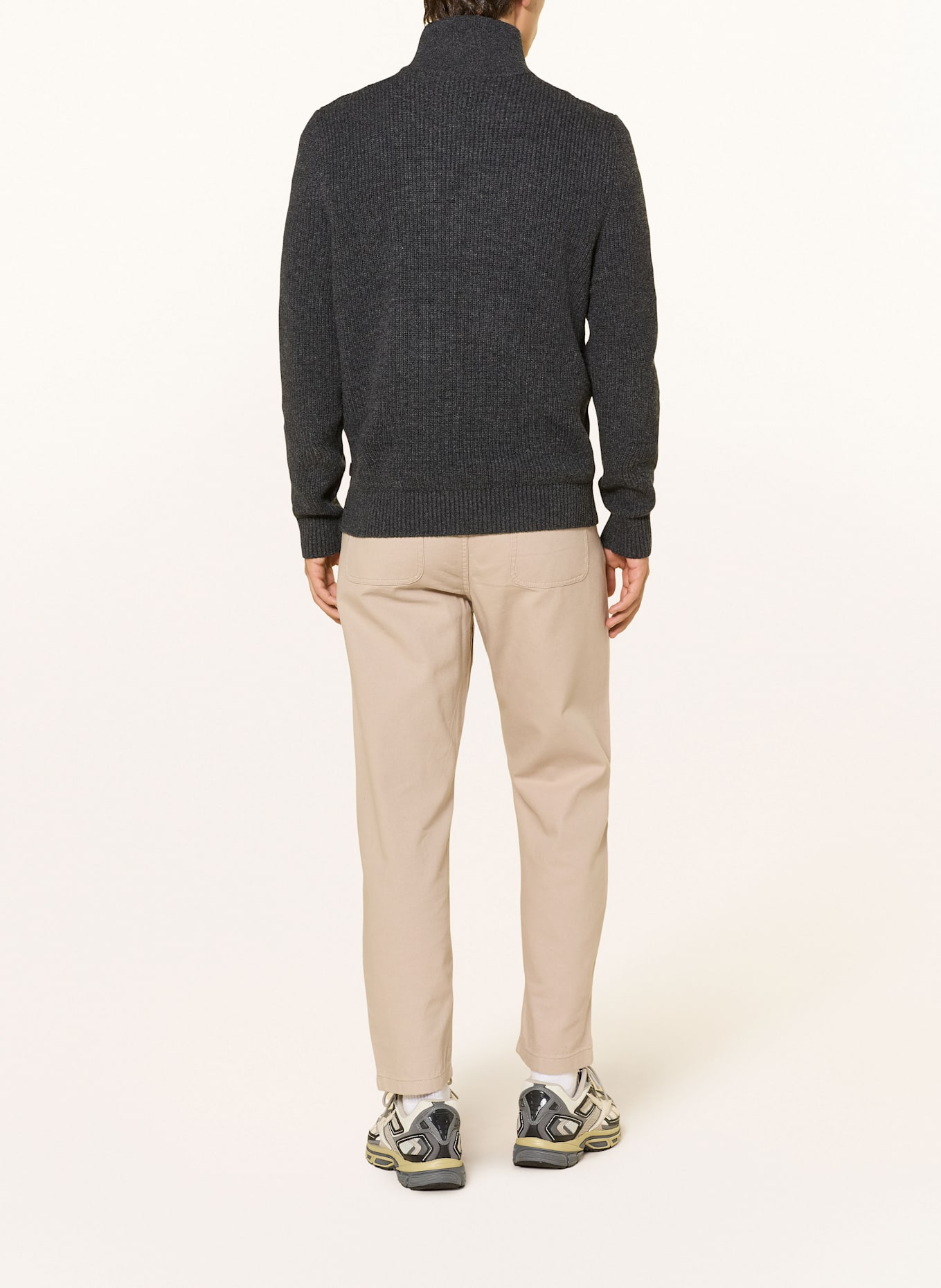 KnowledgeCotton Apparel Hose TIM Straight Fit: BEIGE