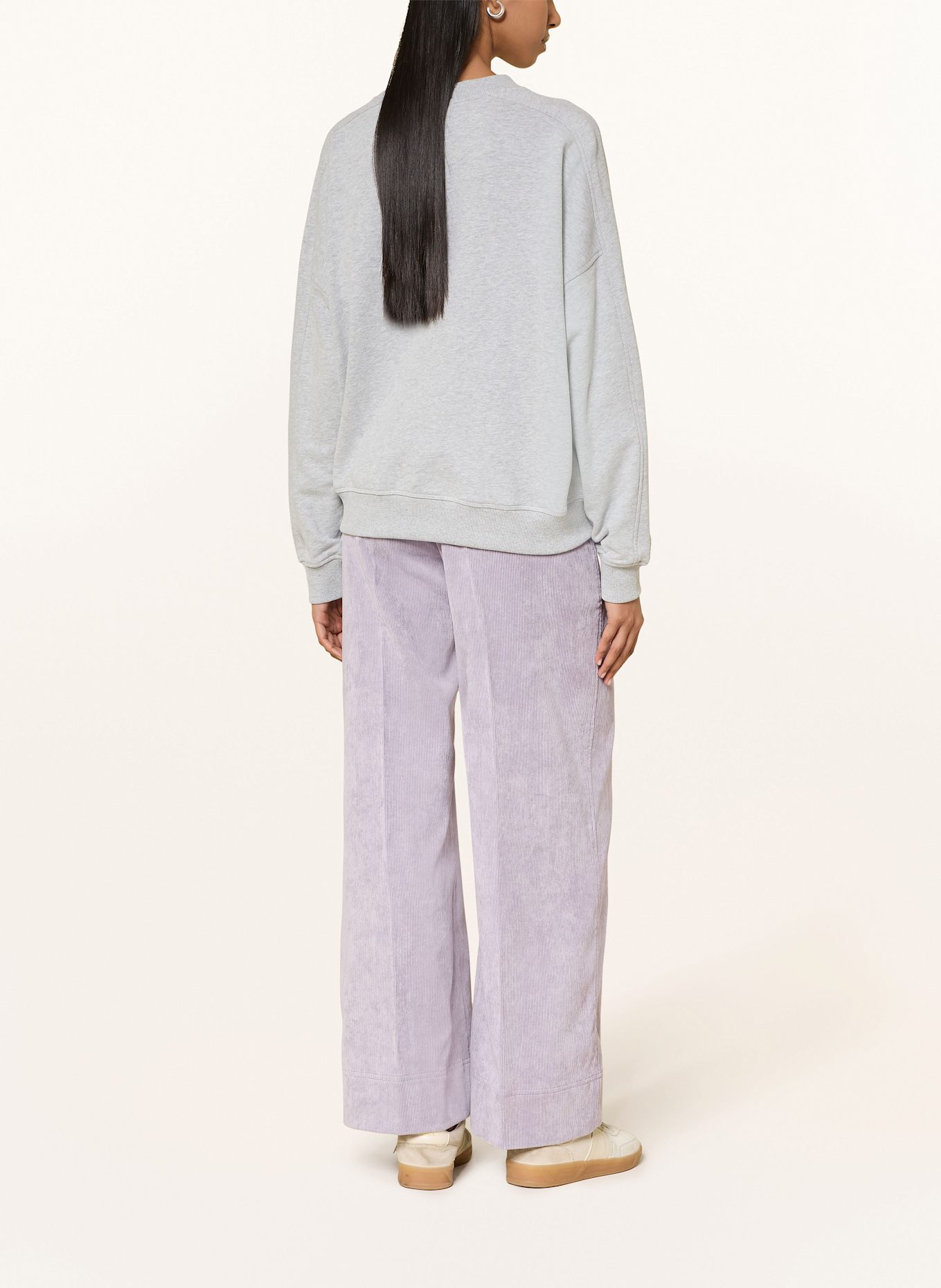 BOSS Marlenehose TACODI aus Cord: HELLLILA