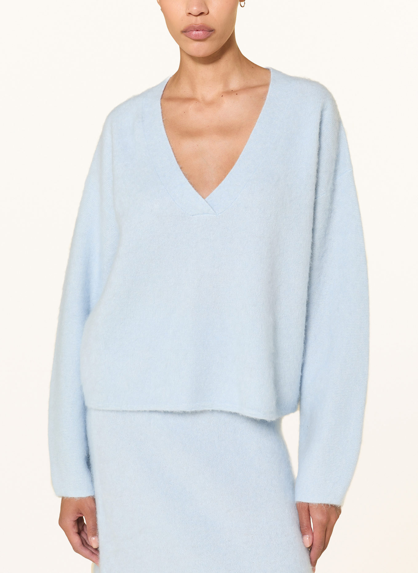 BOSS Pullover FITI: HELLBLAU