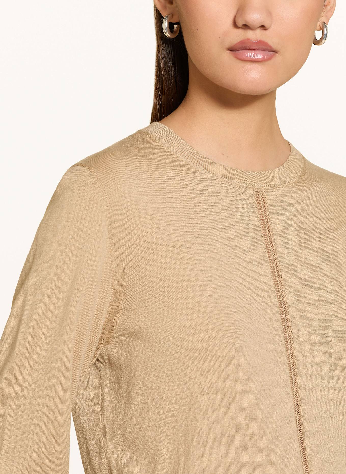 BOSS Pullover FINGUINE: BEIGE