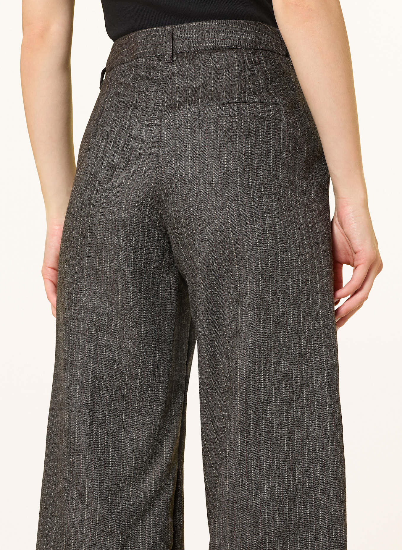 MARELLA Marlenehose: DUNKELBRAUN