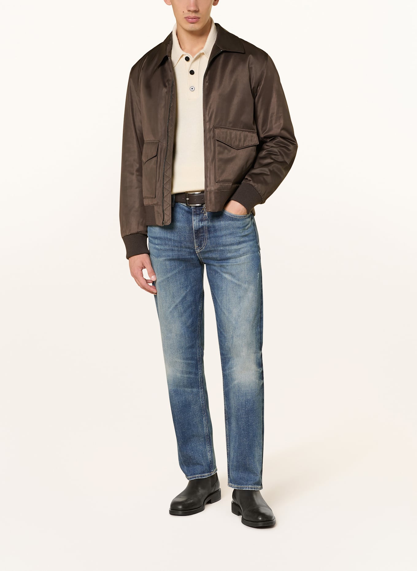 BOSS Blouson CINSUN: 244 OPEN BROWN