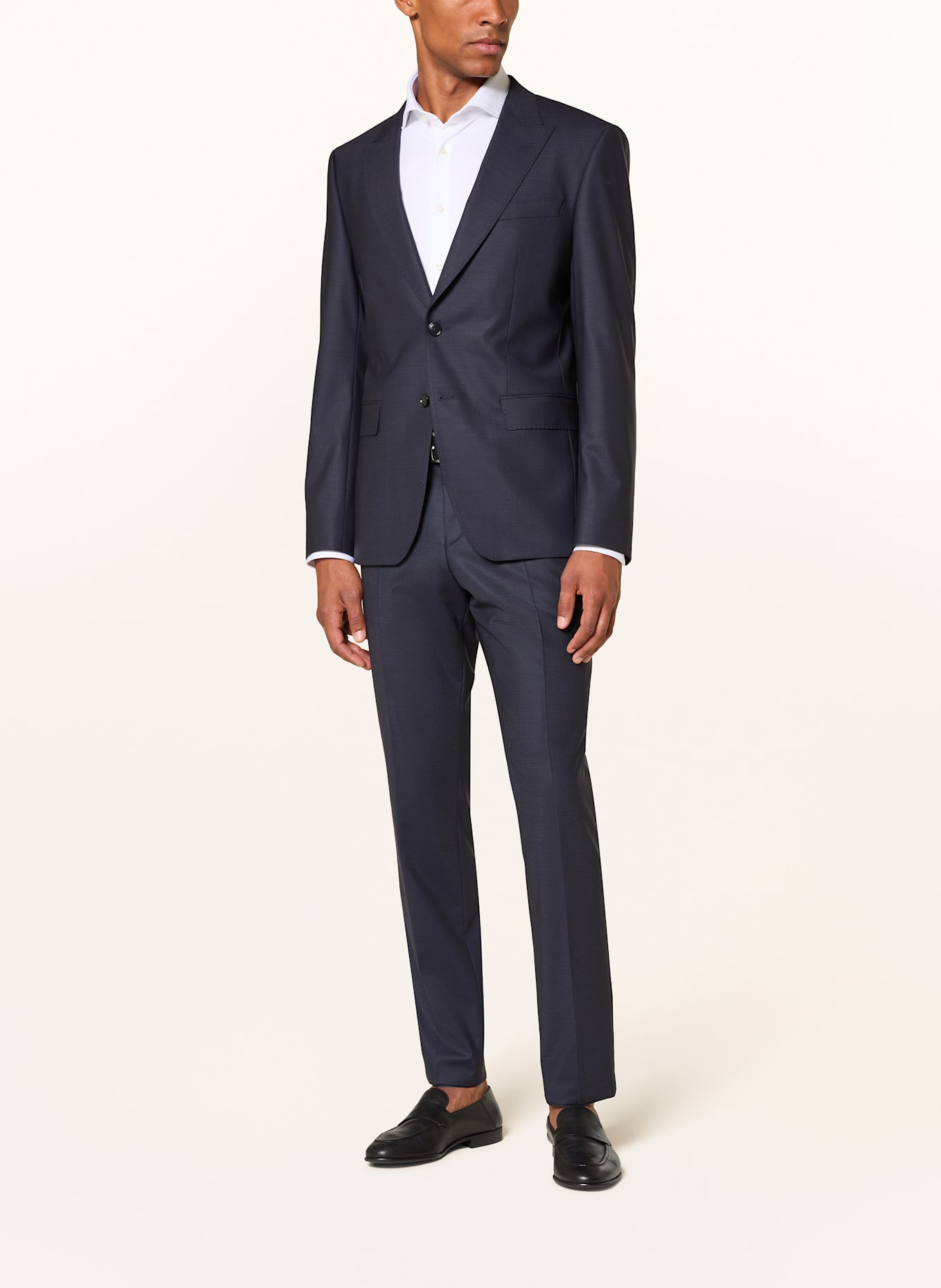 BOSS Anzug HUGE Slim Fit: DUNKELBLAU