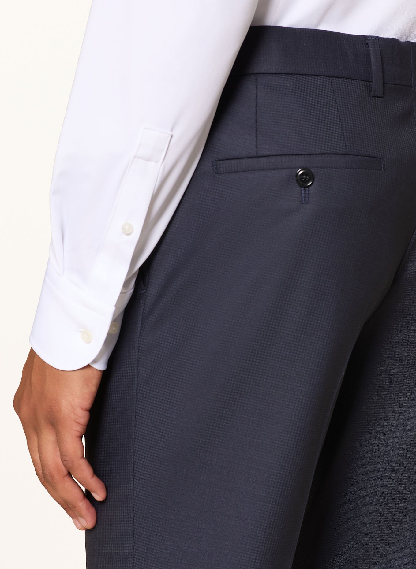 BOSS Anzug HUGE Slim Fit: DUNKELBLAU