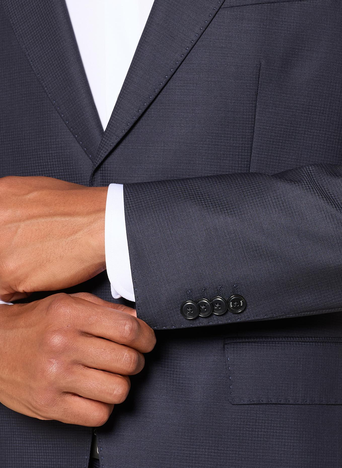 BOSS Anzug HUGE Slim Fit: DUNKELBLAU