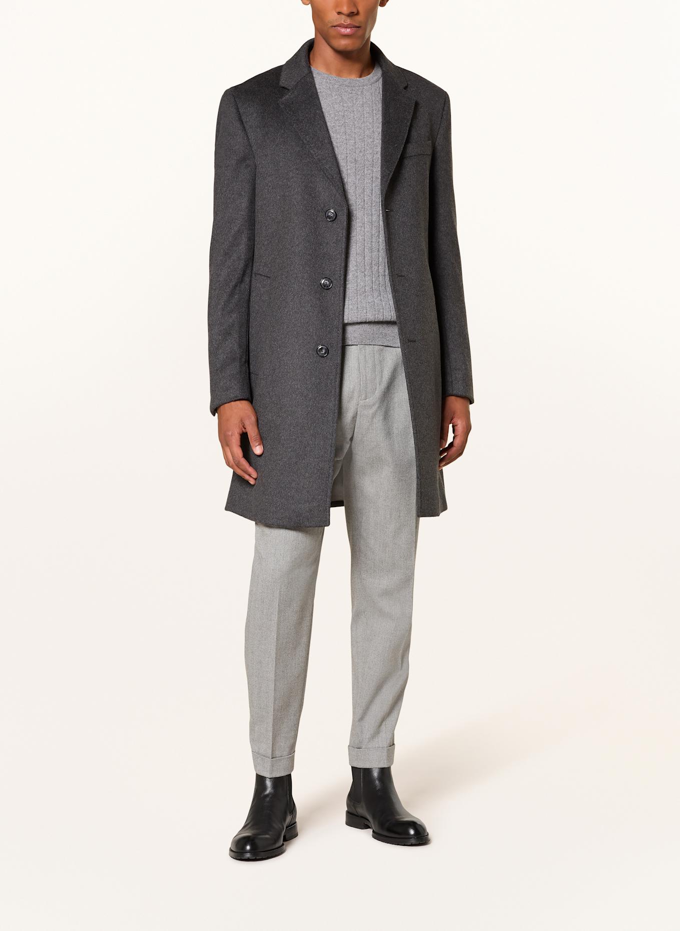 BOSS Mantel H-HYDE: DUNKELGRAU