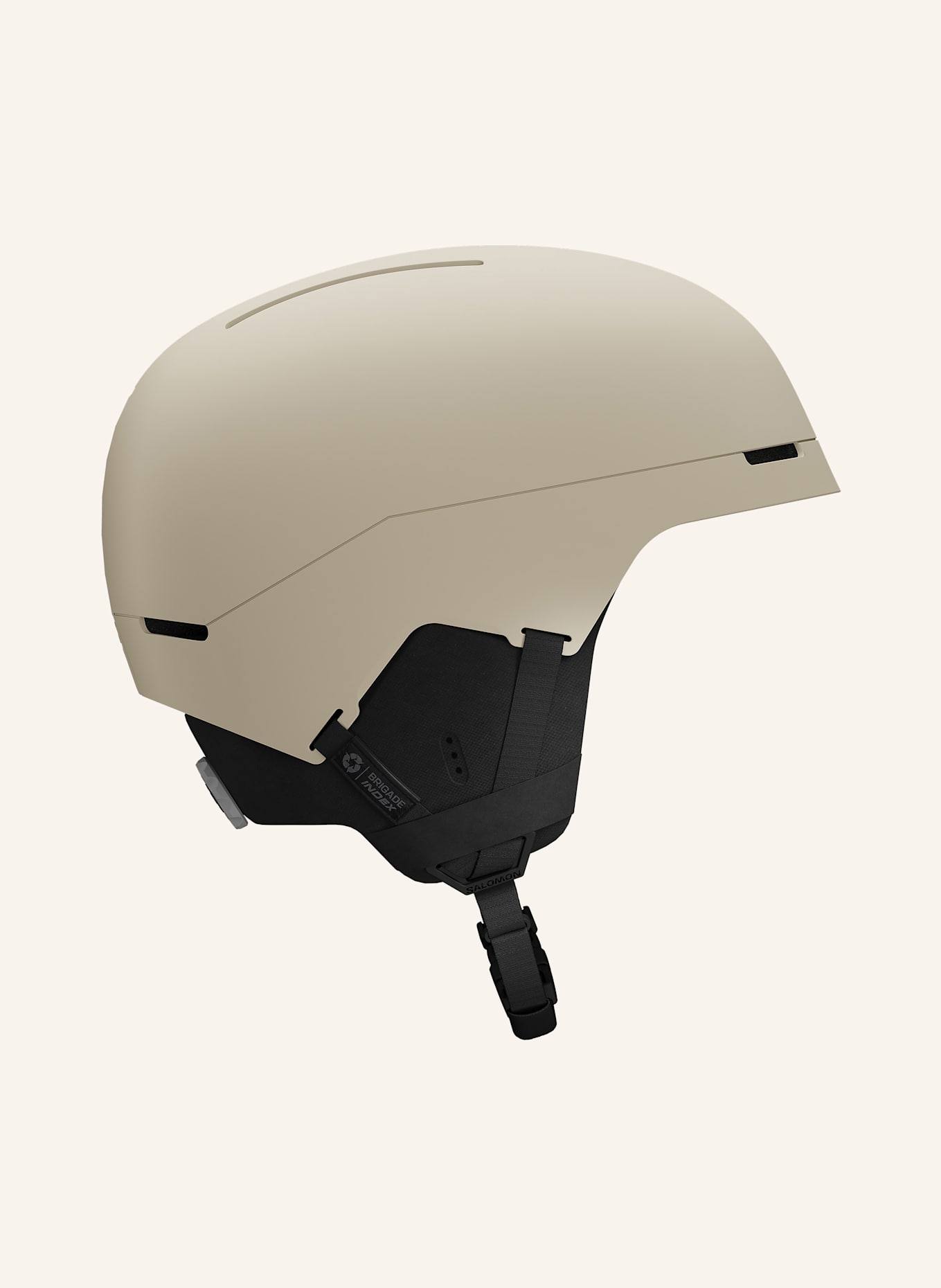 SALOMON Skihelm BRIGADE INDEX: BEIGE