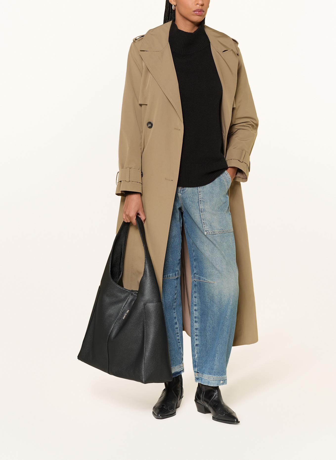 HEY MARLY ALLTIME LOVER LARGE pouch bag: BLACK