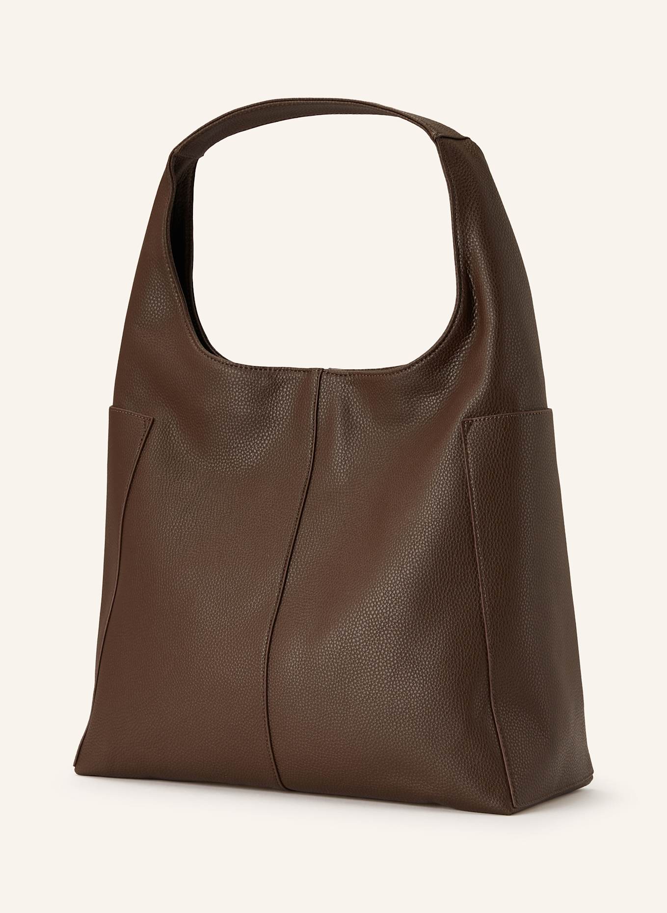 HEY MARLY ALLTIME LOVER LARGE pouch bag: DARK BROWN