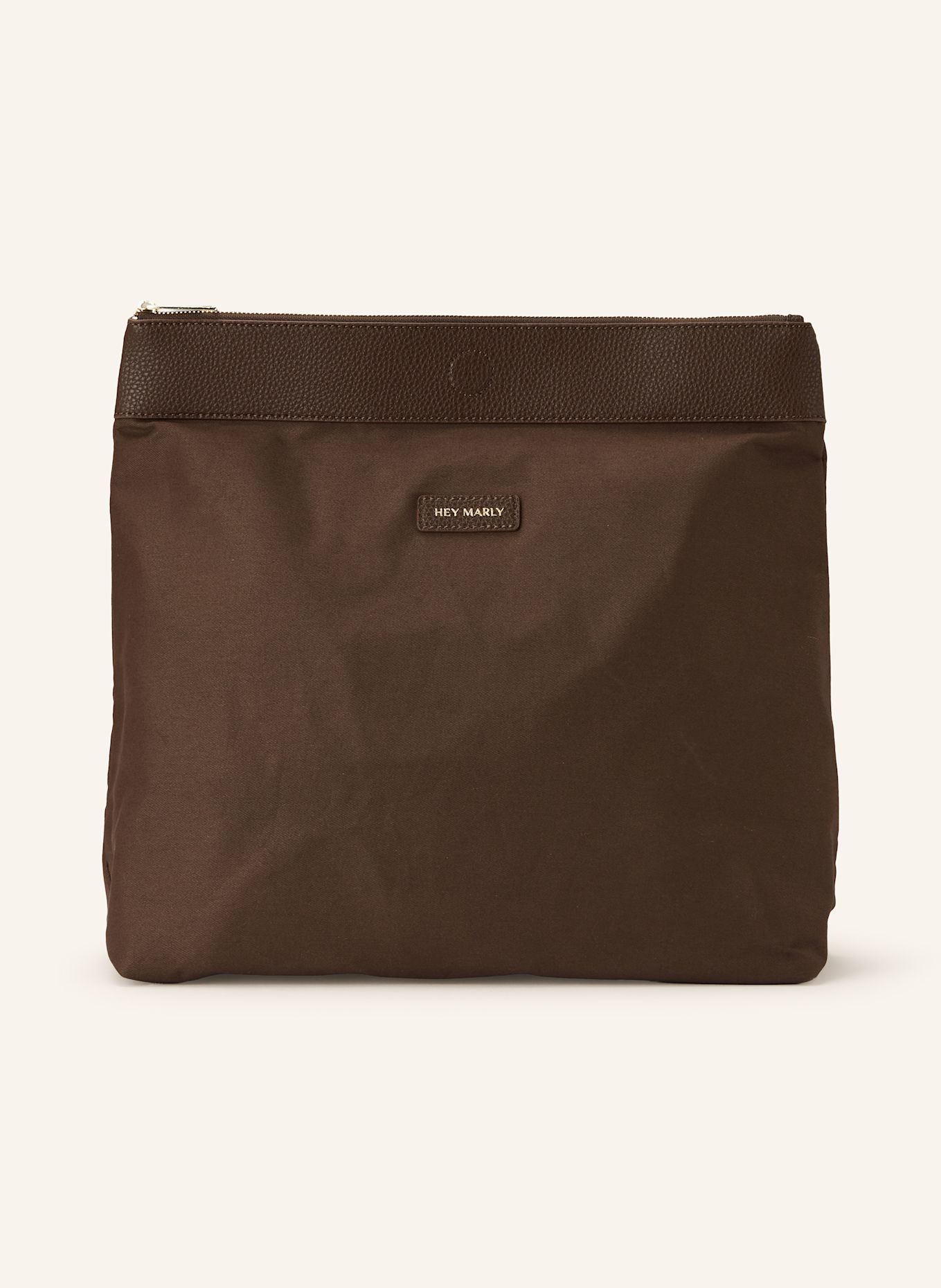 HEY MARLY ALLTIME LOVER LARGE pouch bag: DARK BROWN