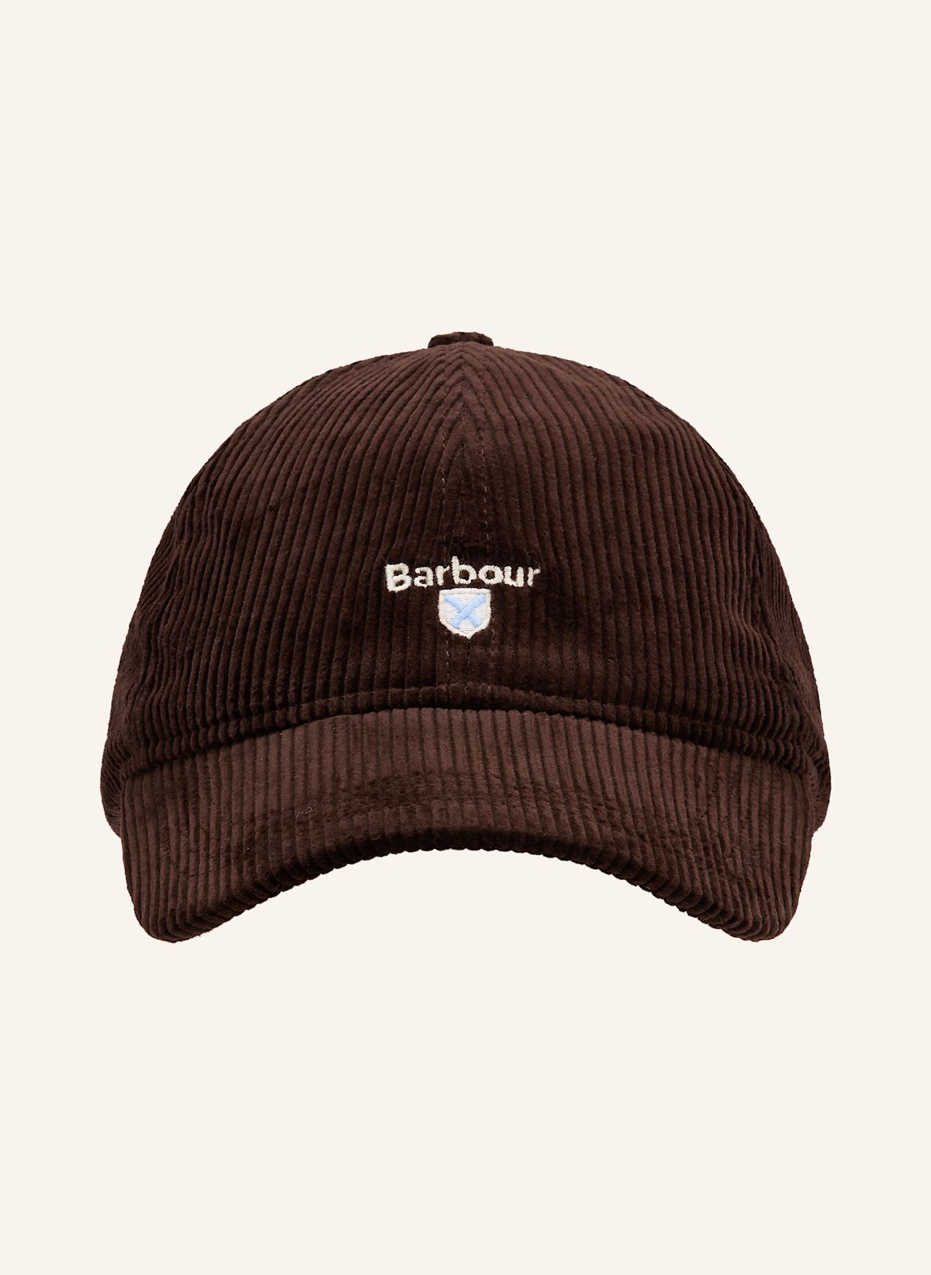 Barbour Manšestrová kšiltovka PRESTON: HNĚDÁ