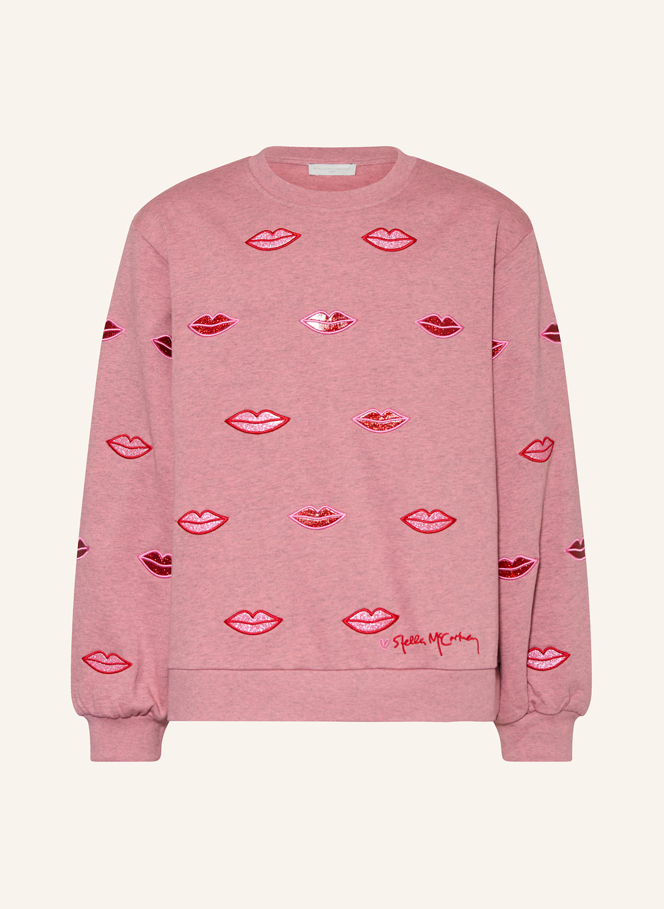 STELLA McCARTNEY KIDS Sweatshirt: ROSA / ROT