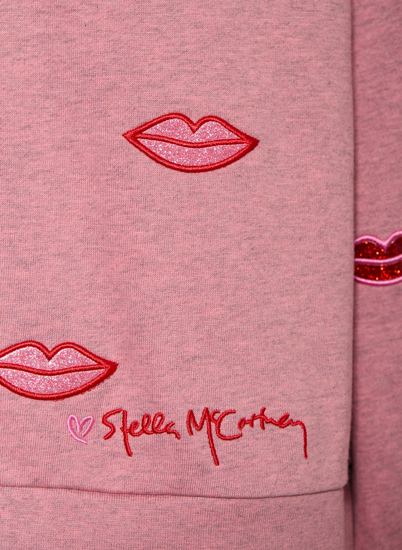 STELLA McCARTNEY KIDS Sweatshirt: ROSA / ROT