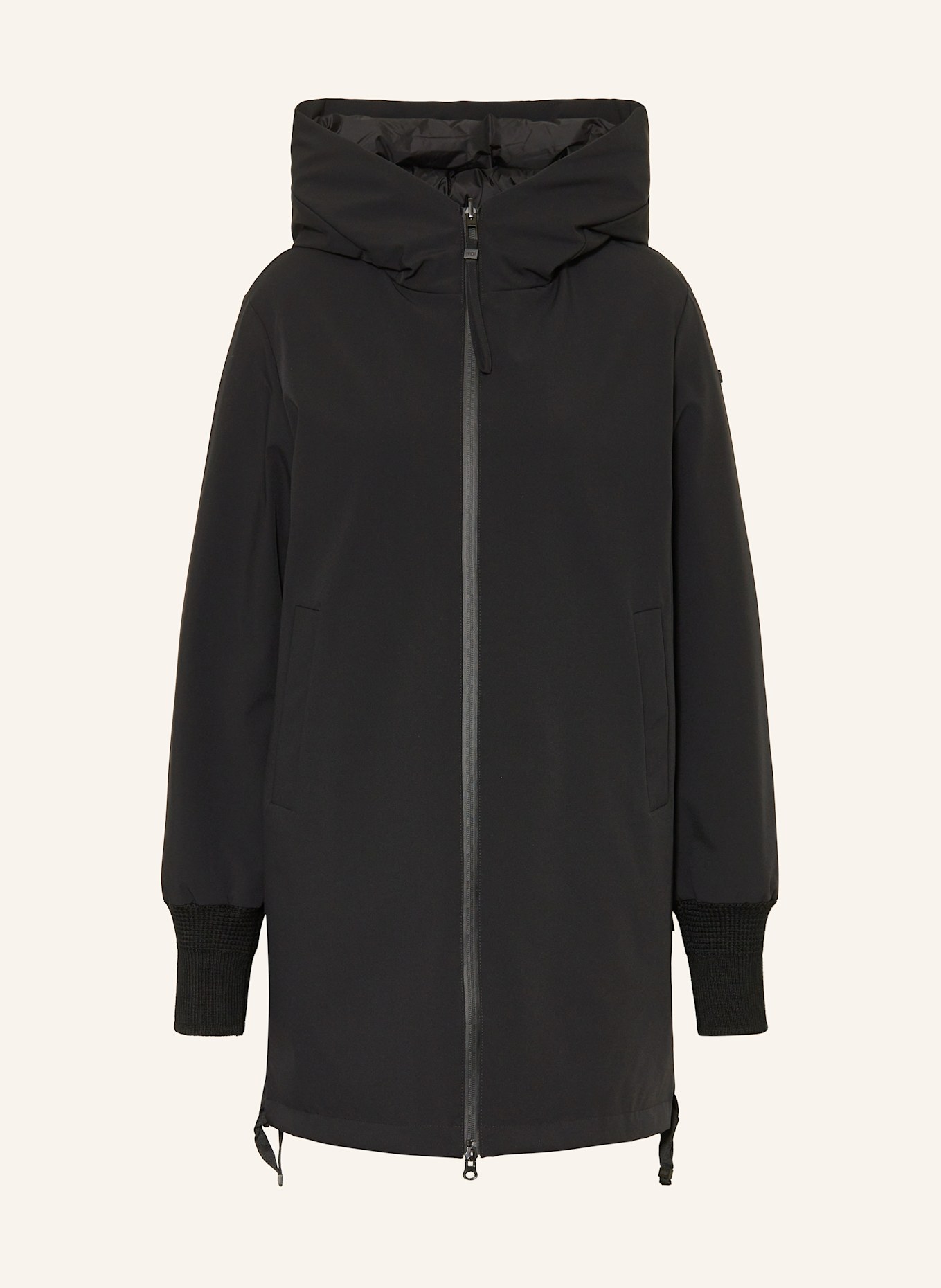 DUNO Daunenjacke RALIA zum Wenden: SCHWARZ