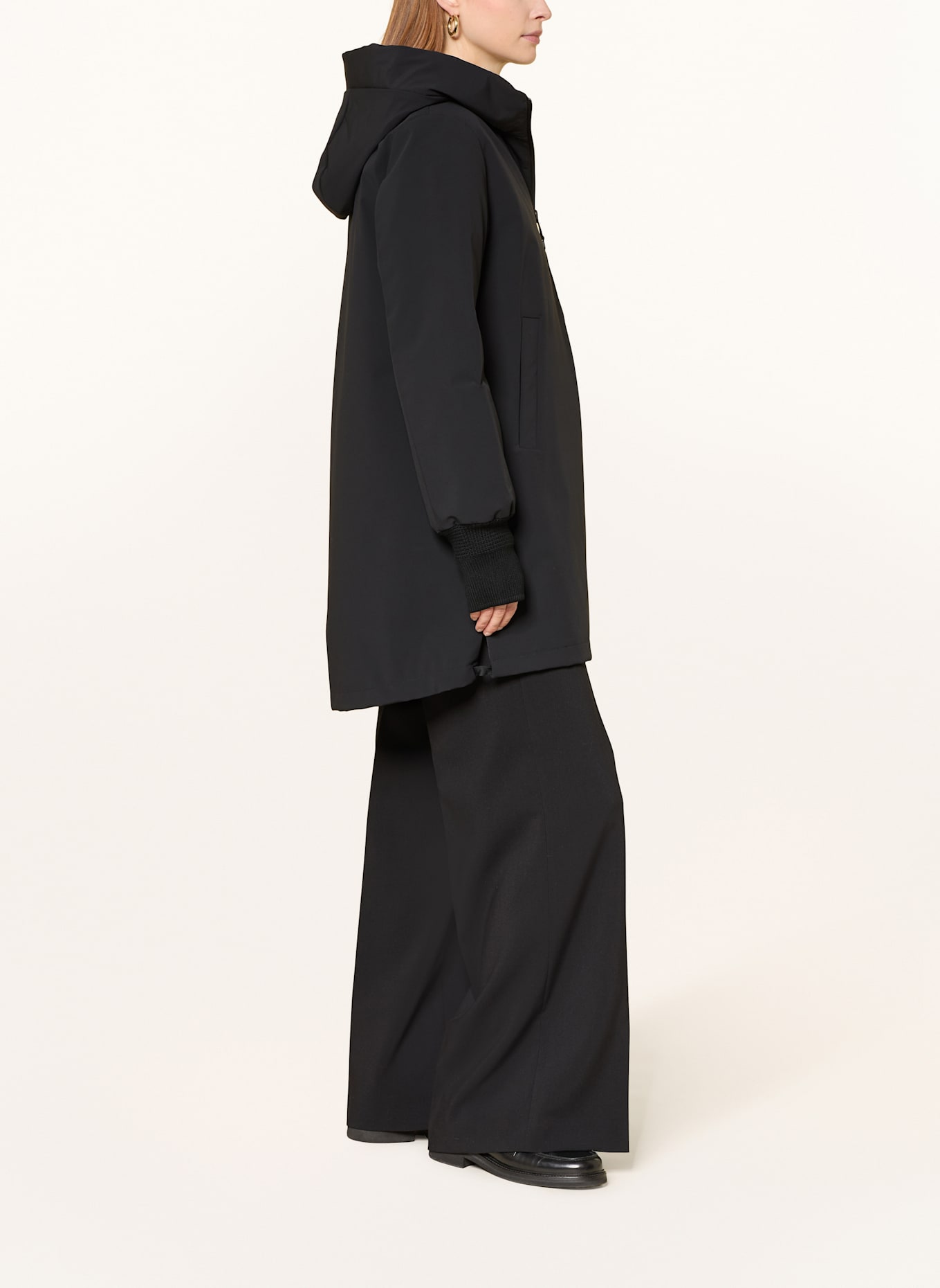 DUNO Daunenjacke RALIA zum Wenden: SCHWARZ