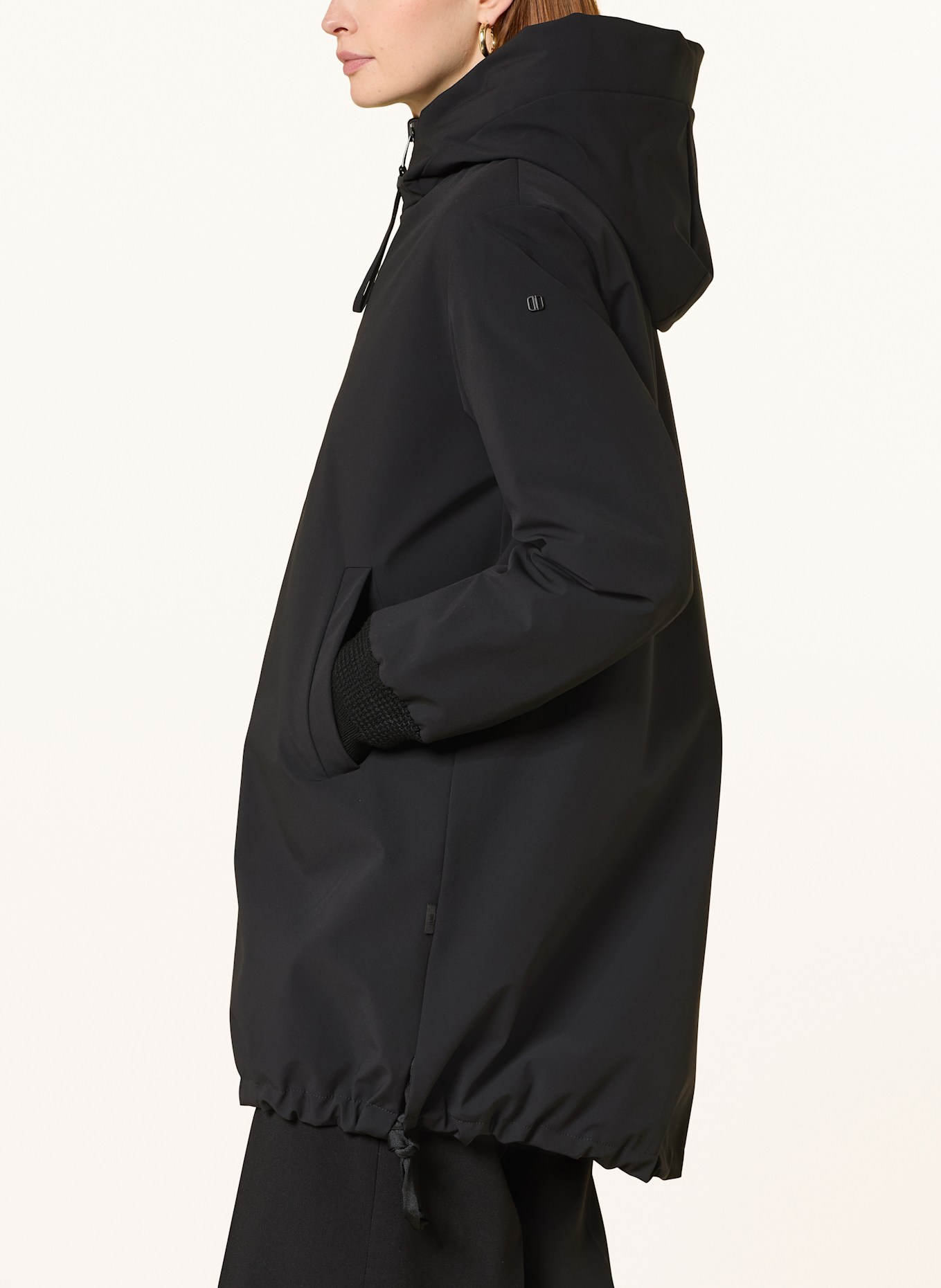 DUNO Daunenjacke RALIA zum Wenden: SCHWARZ