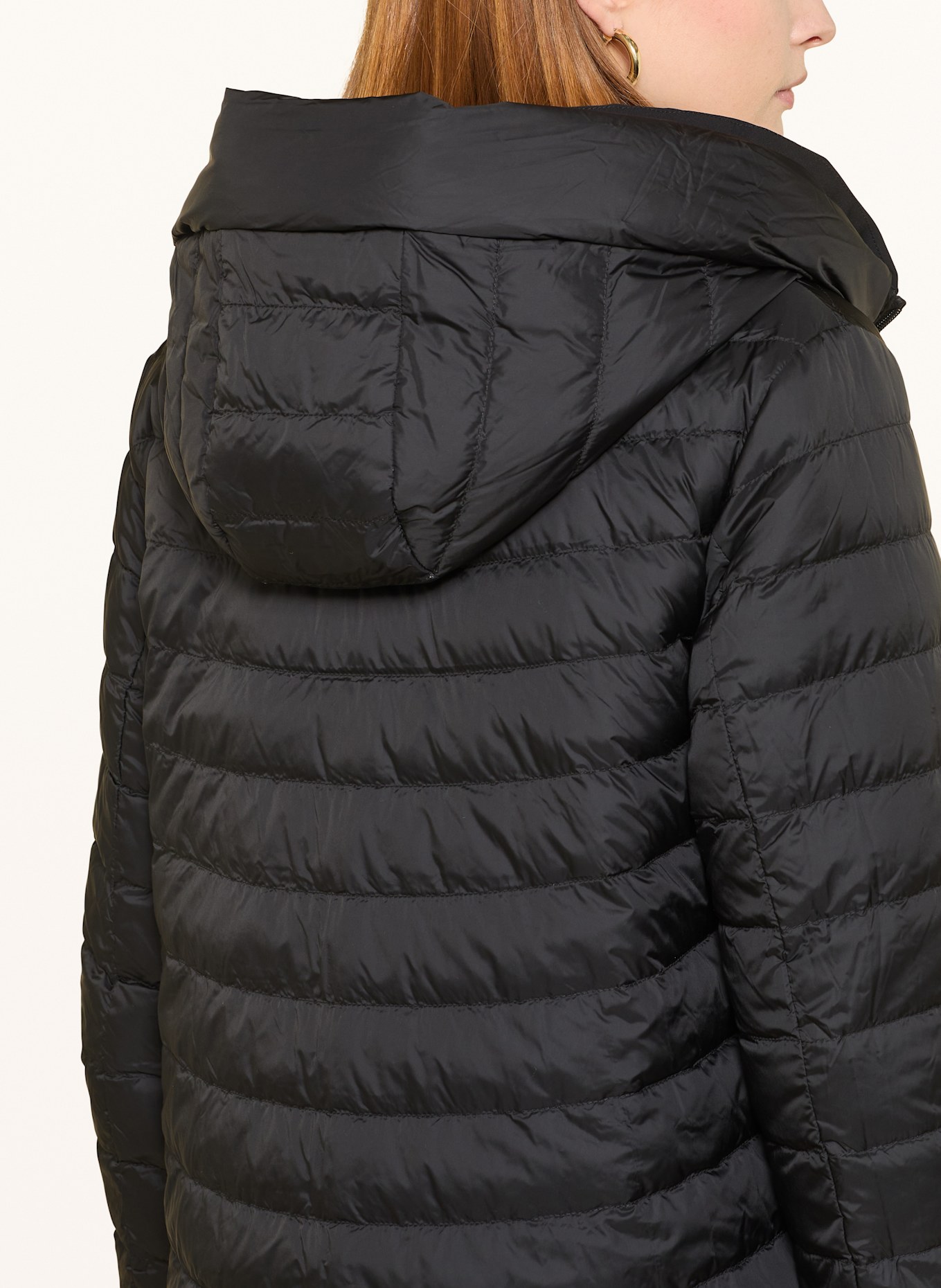 DUNO Daunenjacke RALIA zum Wenden: SCHWARZ