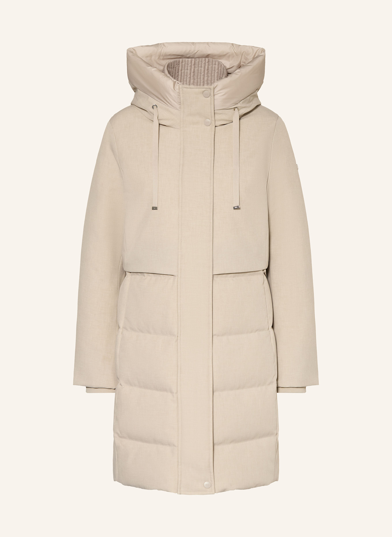 DUNO Daunenmantel CHARLENE SORAGA: CREME