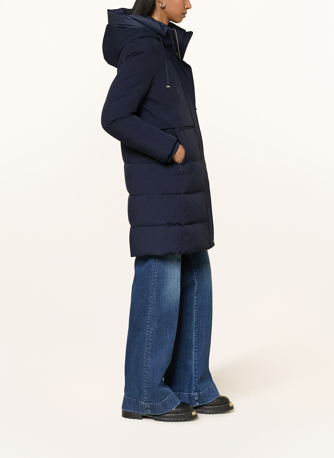 DUNO Daunenmantel CHARLENE SORAGA: DUNKELBLAU