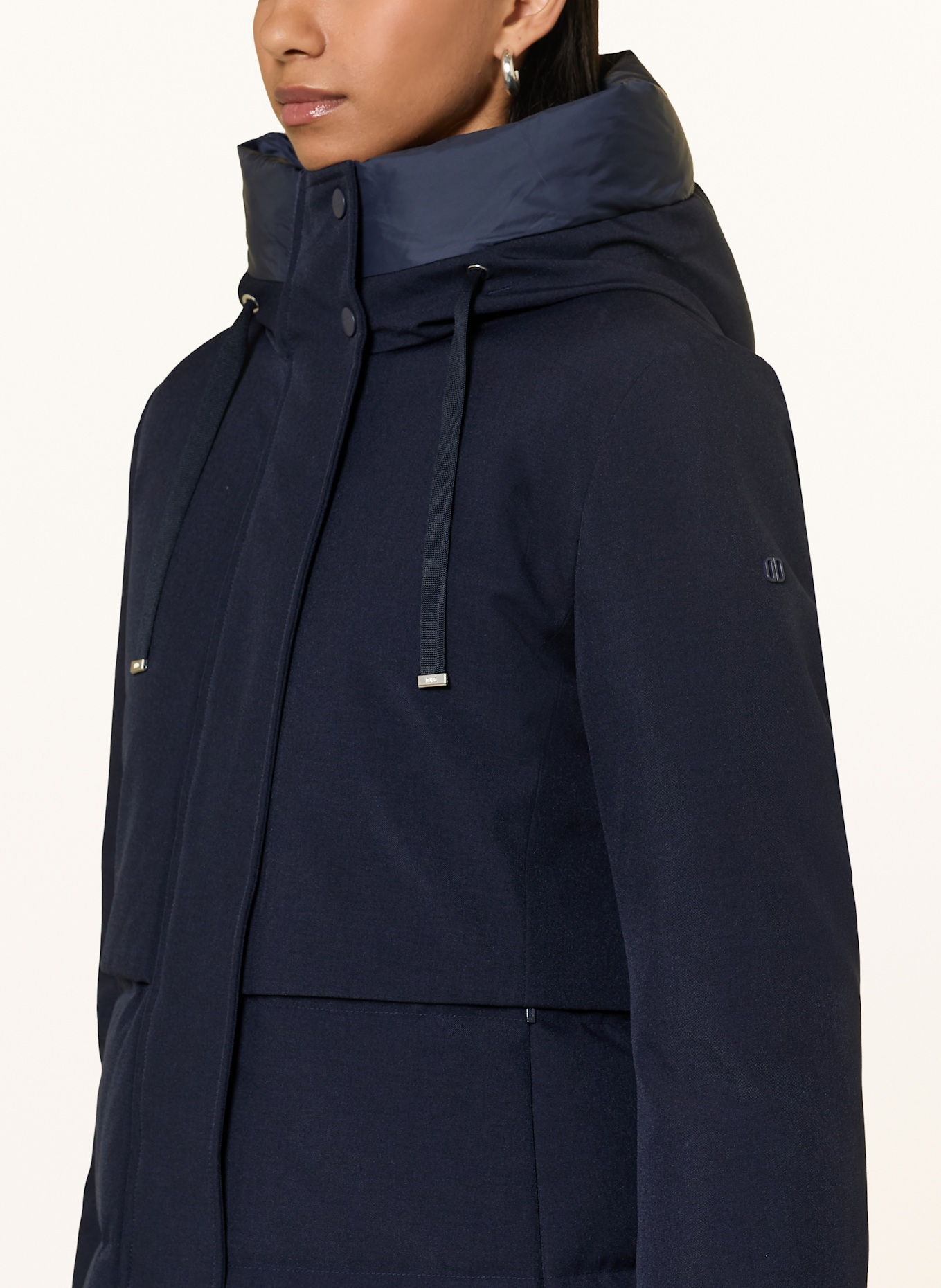 DUNO Daunenmantel CHARLENE SORAGA: DUNKELBLAU