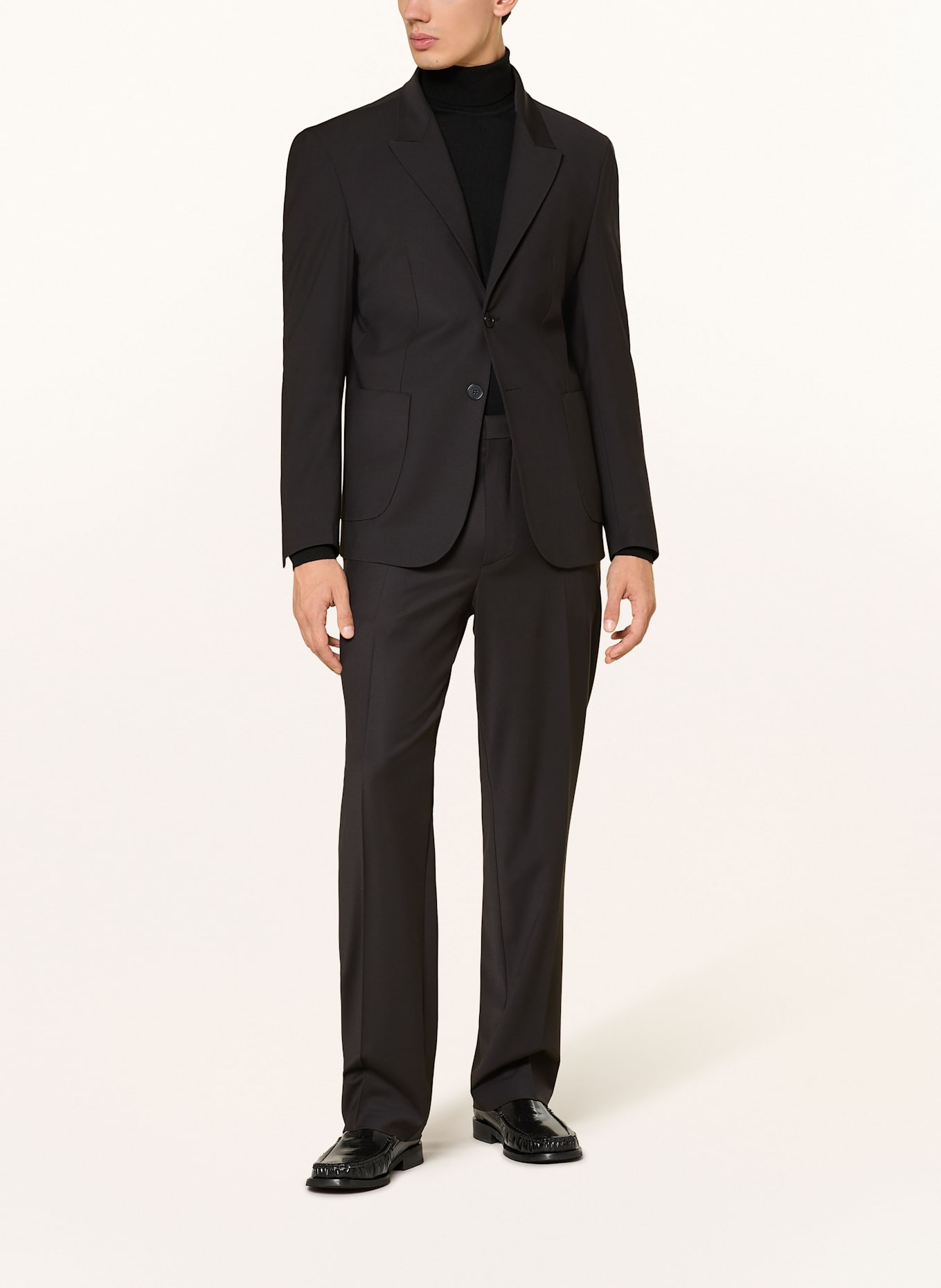 I'M BRIAN Suit trousers regular fit: BLACK