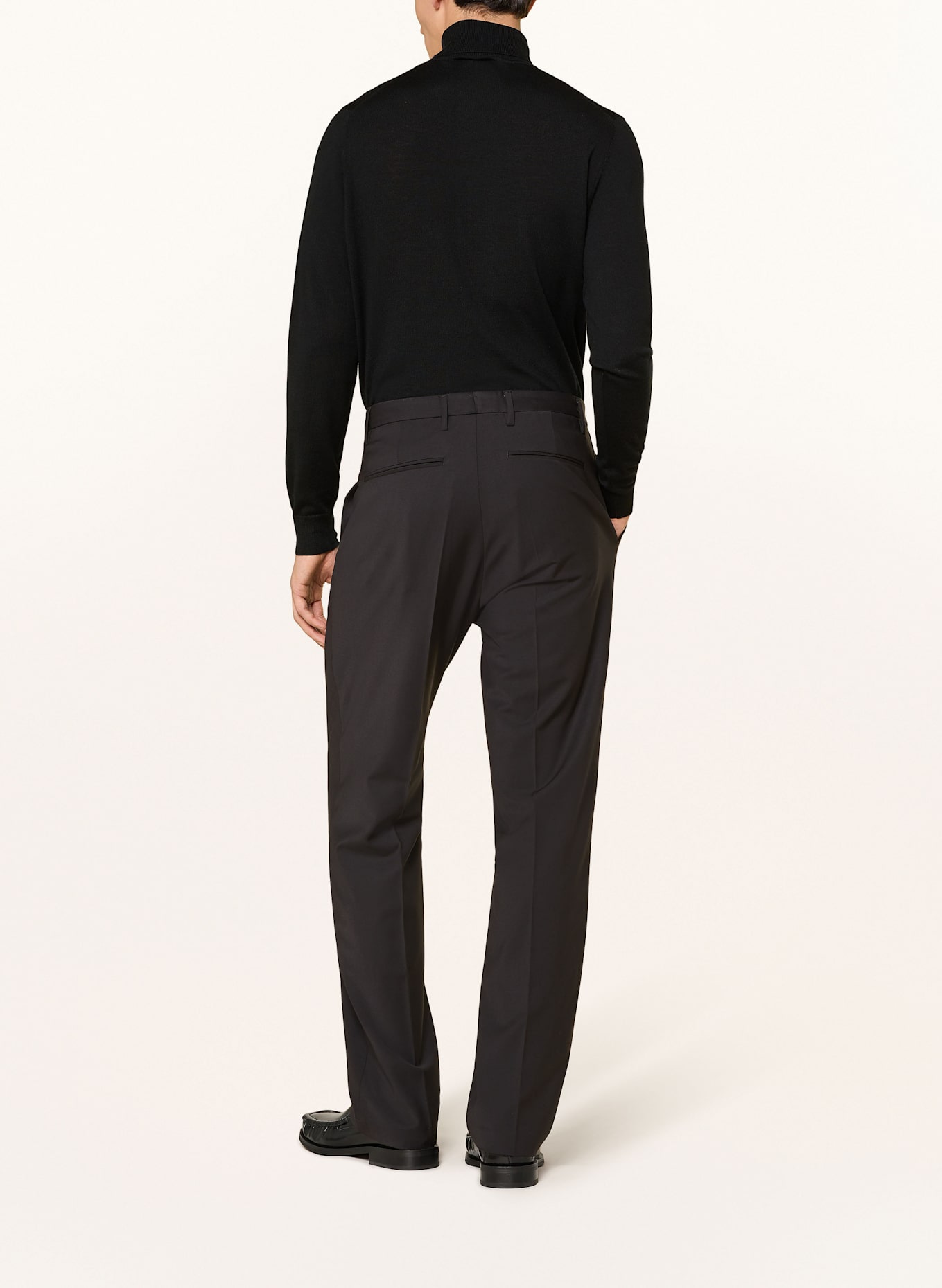 I'M BRIAN Suit trousers regular fit: BLACK