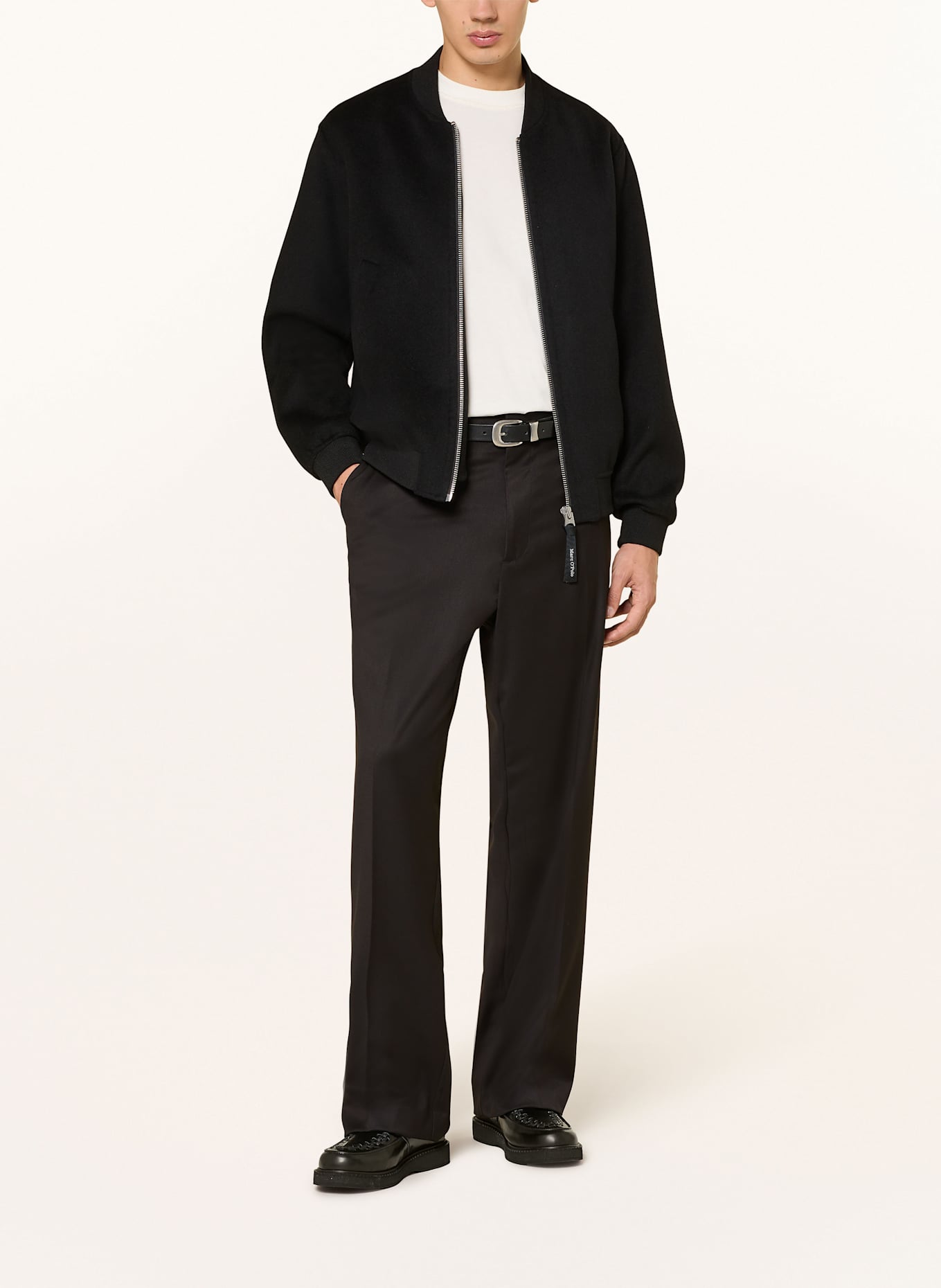 I'M BRIAN Chino Regular Fit: SCHWARZ