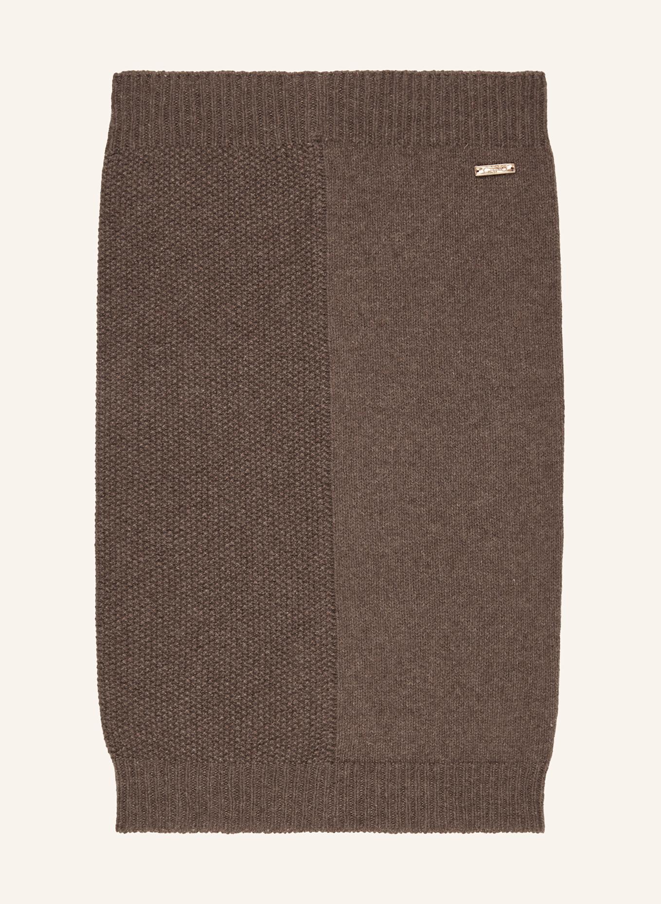 CAPO Loop-Schal mit Cashmere: TAUPE