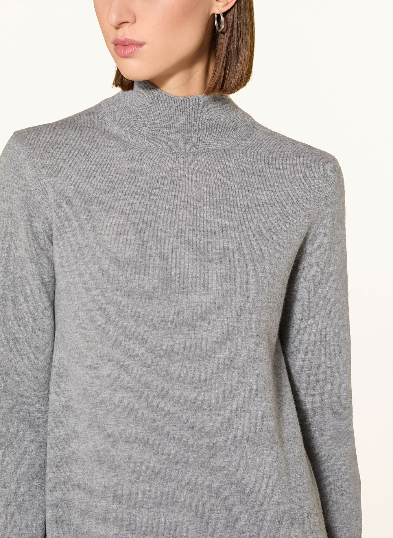 MAERZ MUENCHEN Strickkleid: GRAU