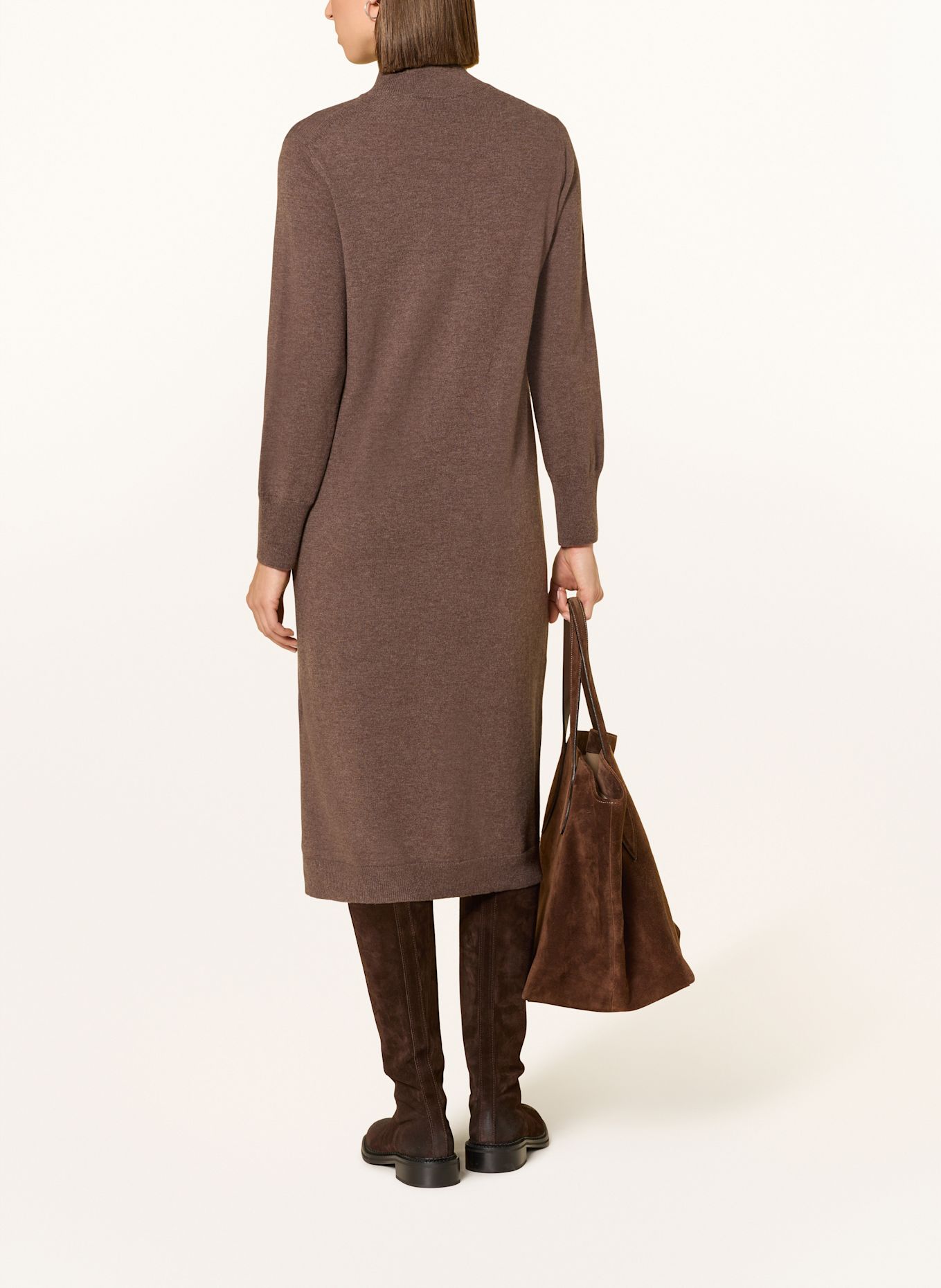 MAERZ MUENCHEN Strickkleid: BRAUN