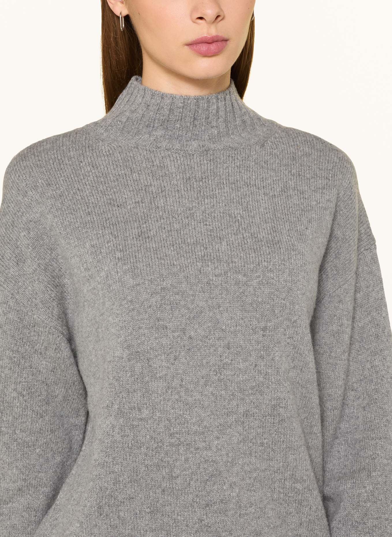 MAERZ MUENCHEN Rollkragenpullover: GRAU