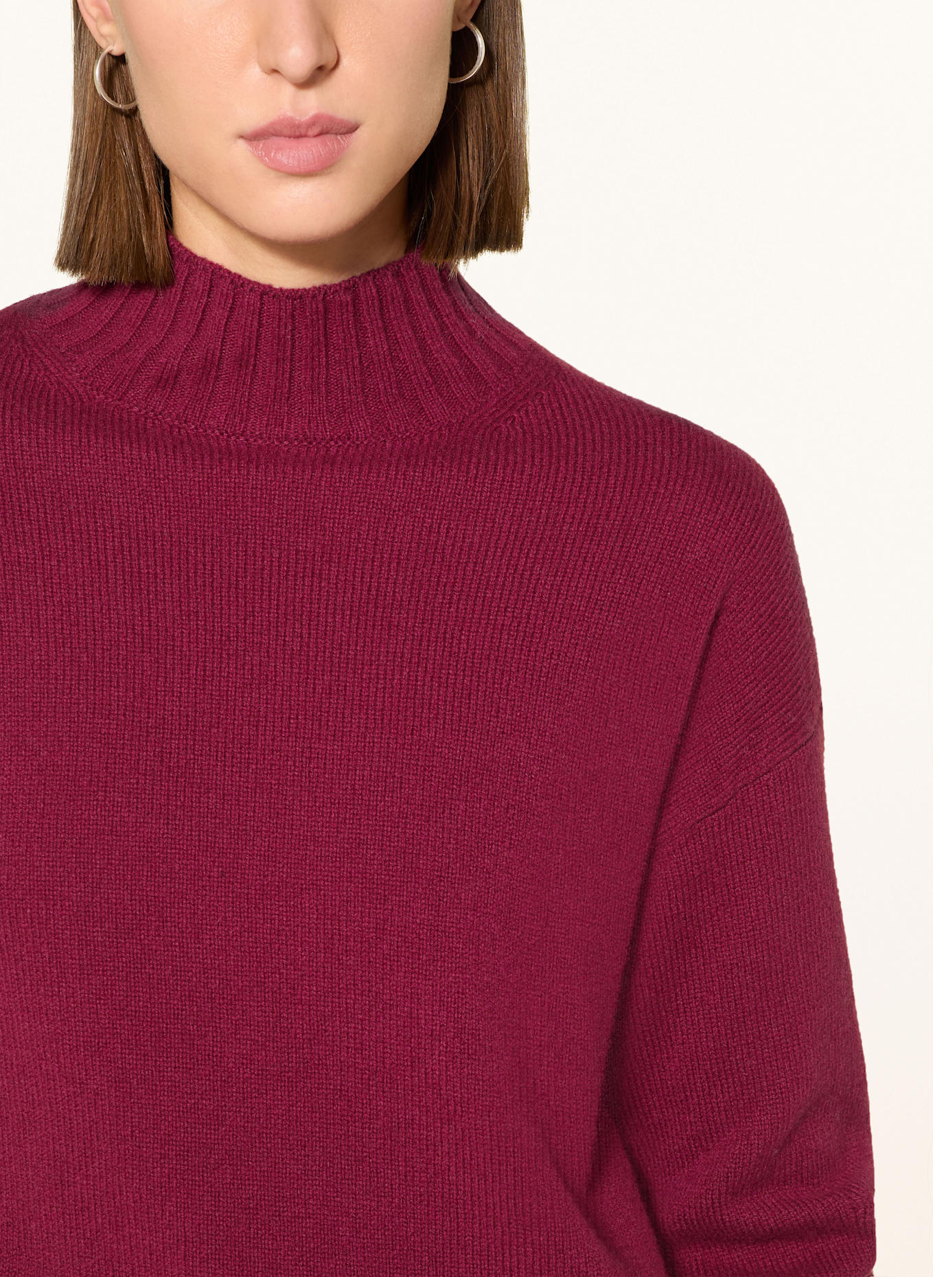 MAERZ MUENCHEN Rollkragenpullover: DUNKELROT