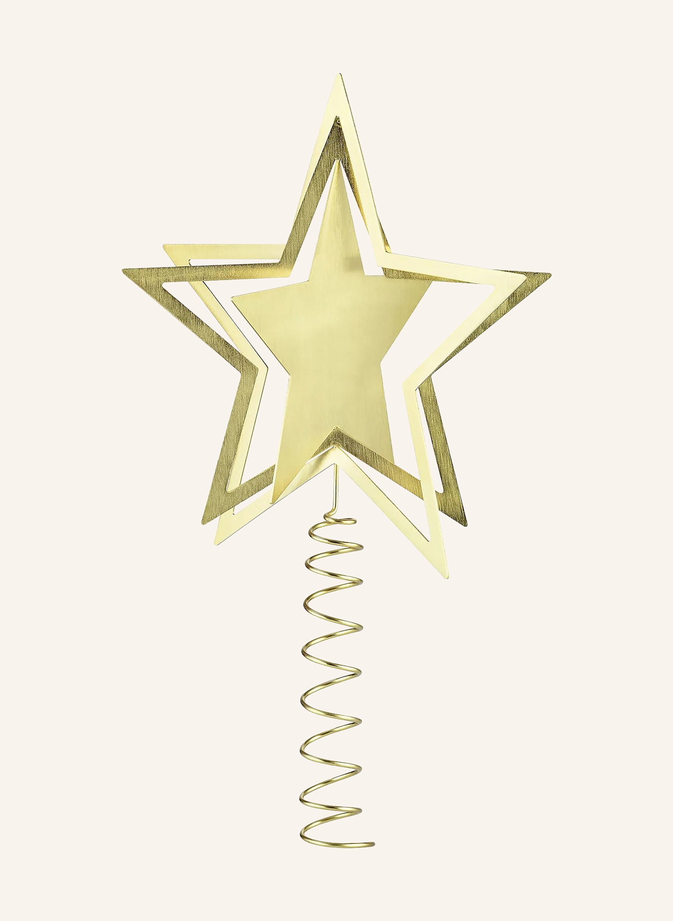 blomus Weihnachtsbaumspitze KITAI: GOLD