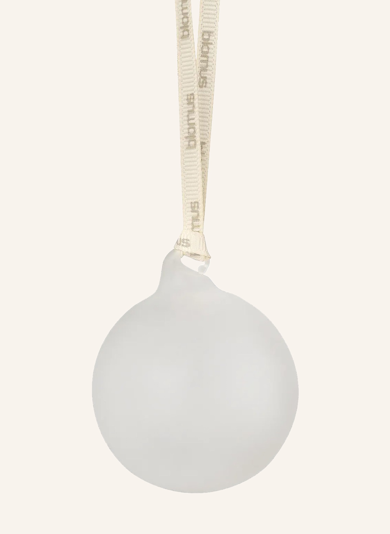 blomus 4er-Set Weihnachtskugeln JUHLA: WEISS