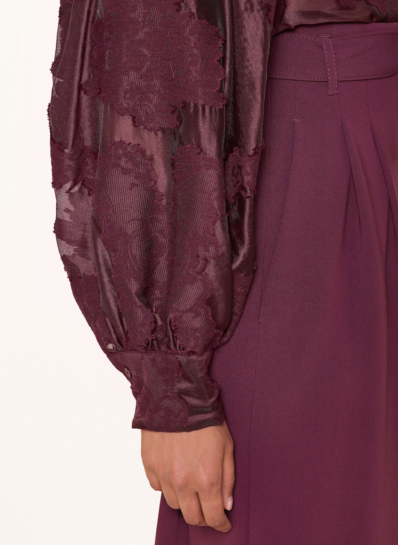 ÉMANOU Bluse ALEXANDRA: DUNKELROT