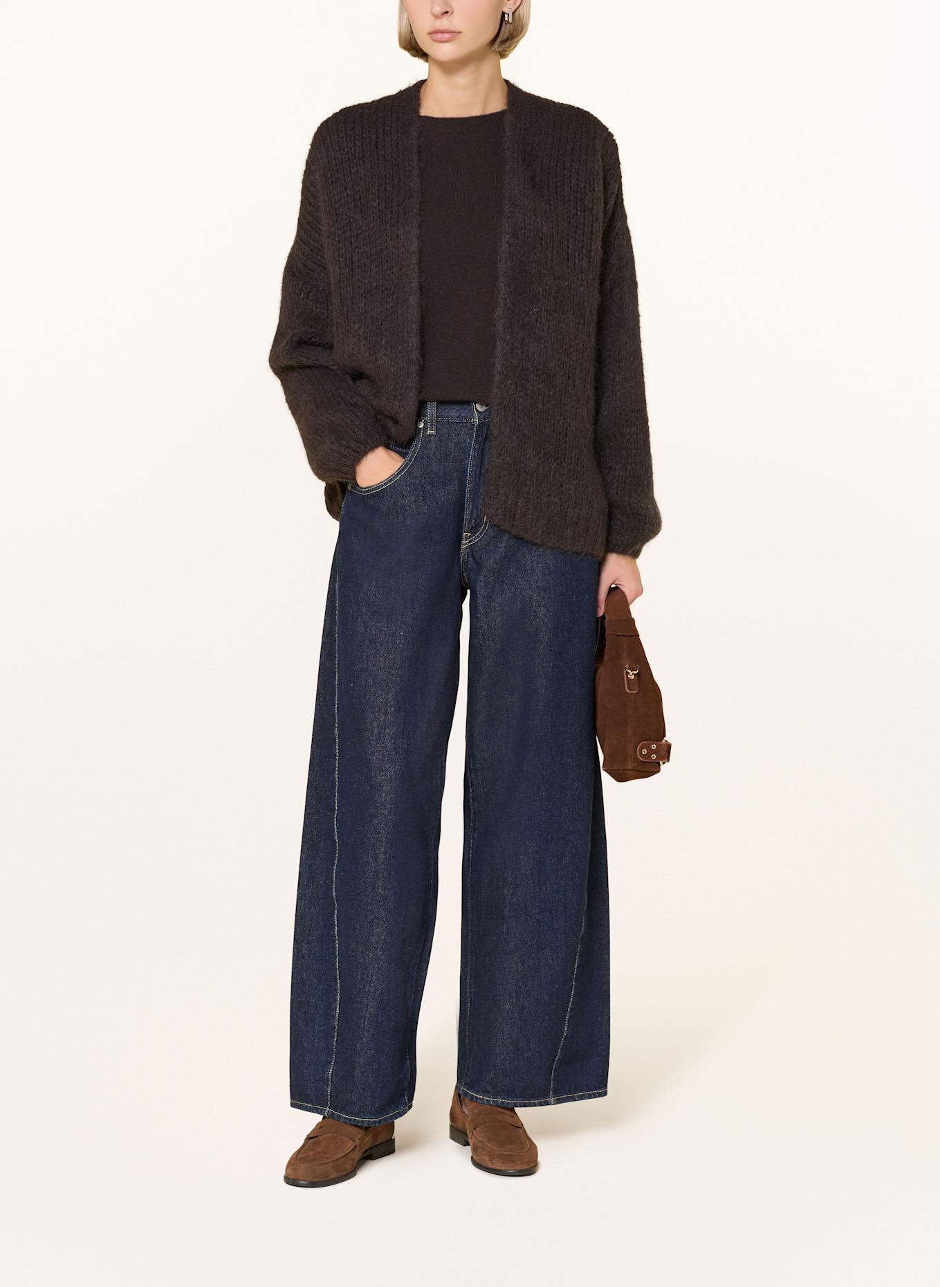 Herrlicher Dzianinowe wdzianko ALLISTON: CIEMNOBRĄZOWY